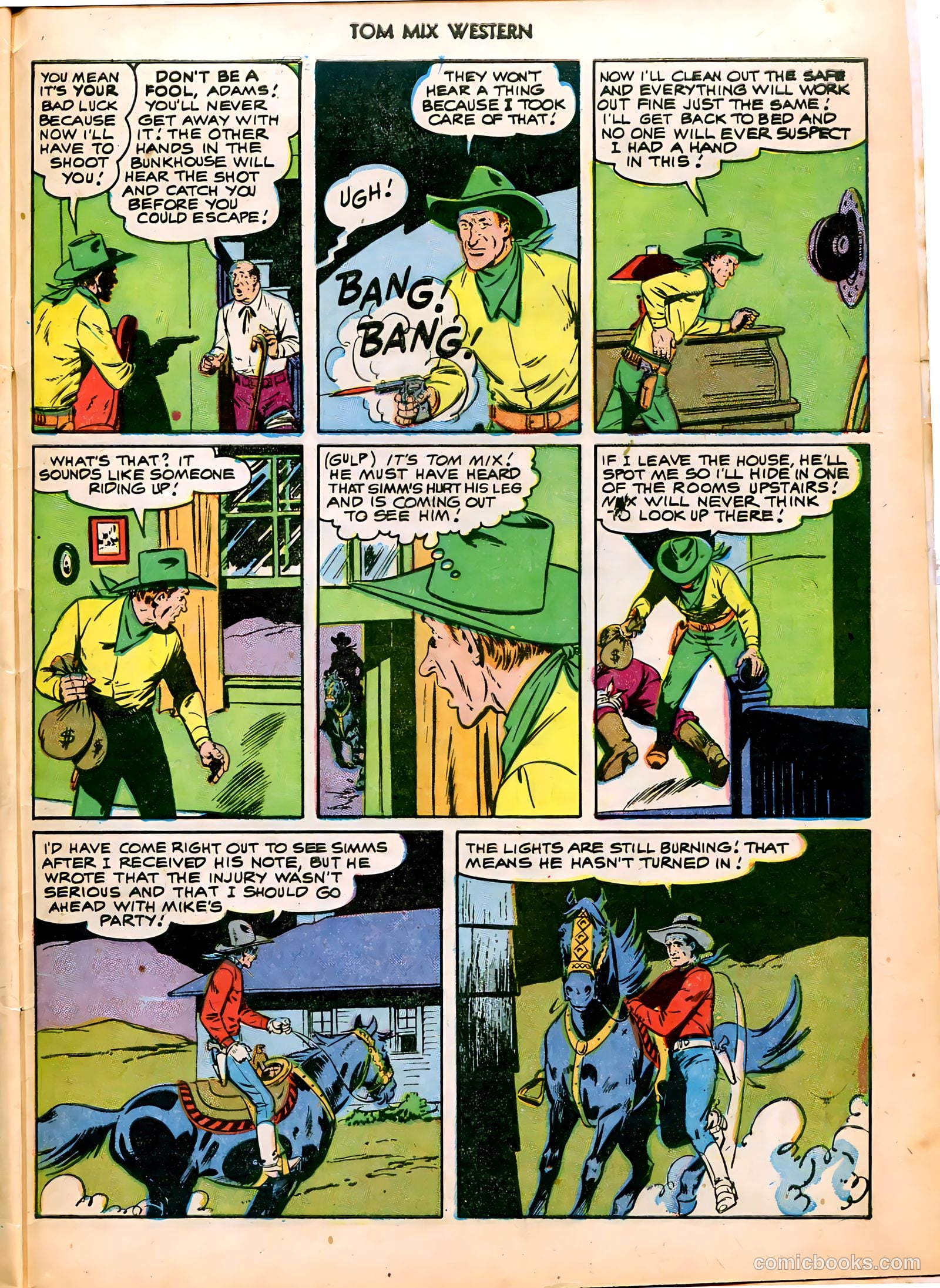Tom Mix Western #47 — page 31 of 36