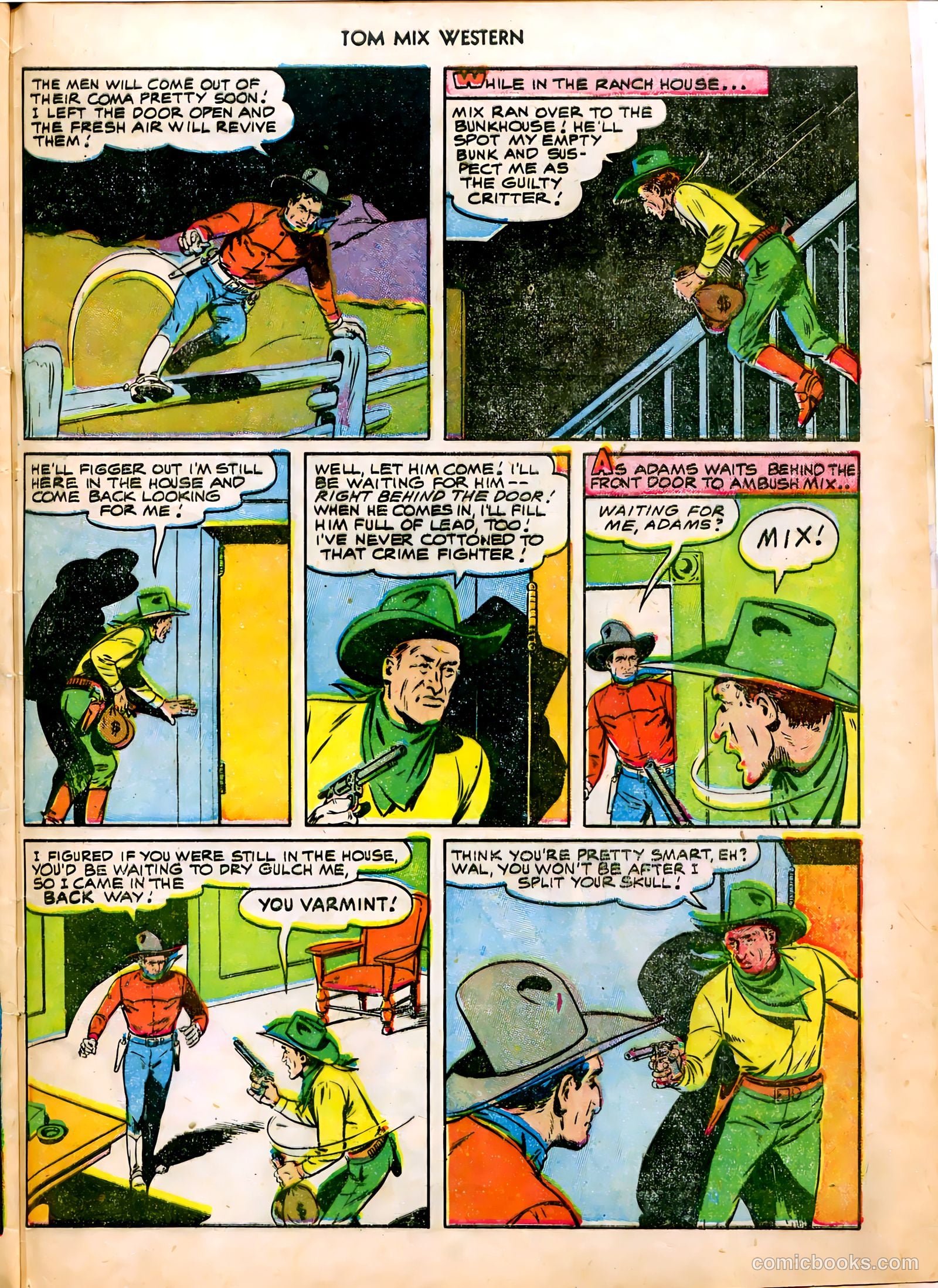 Tom Mix Western #47 — page 33 of 36