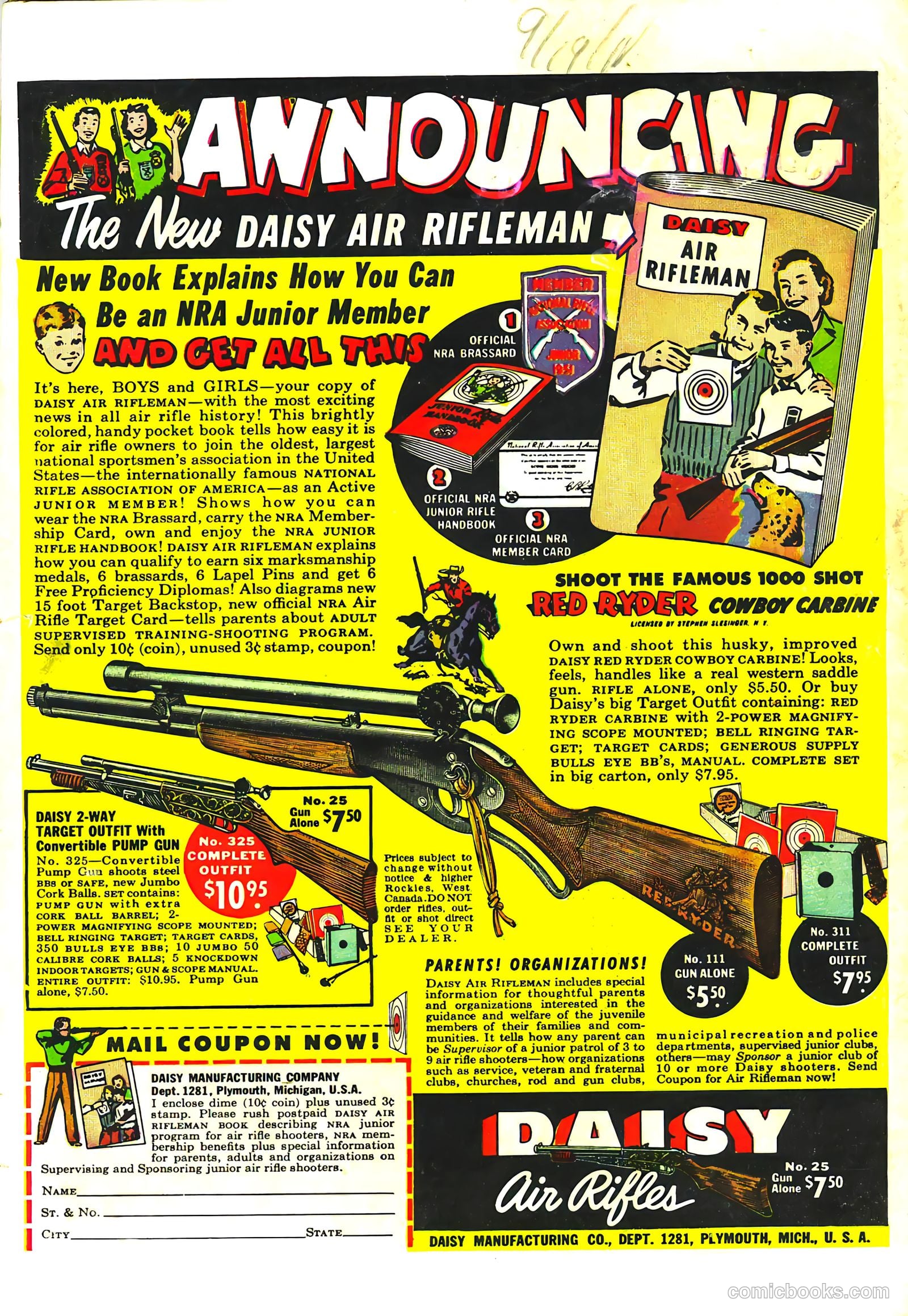 Tom Mix Western #47 — page 36 of 36