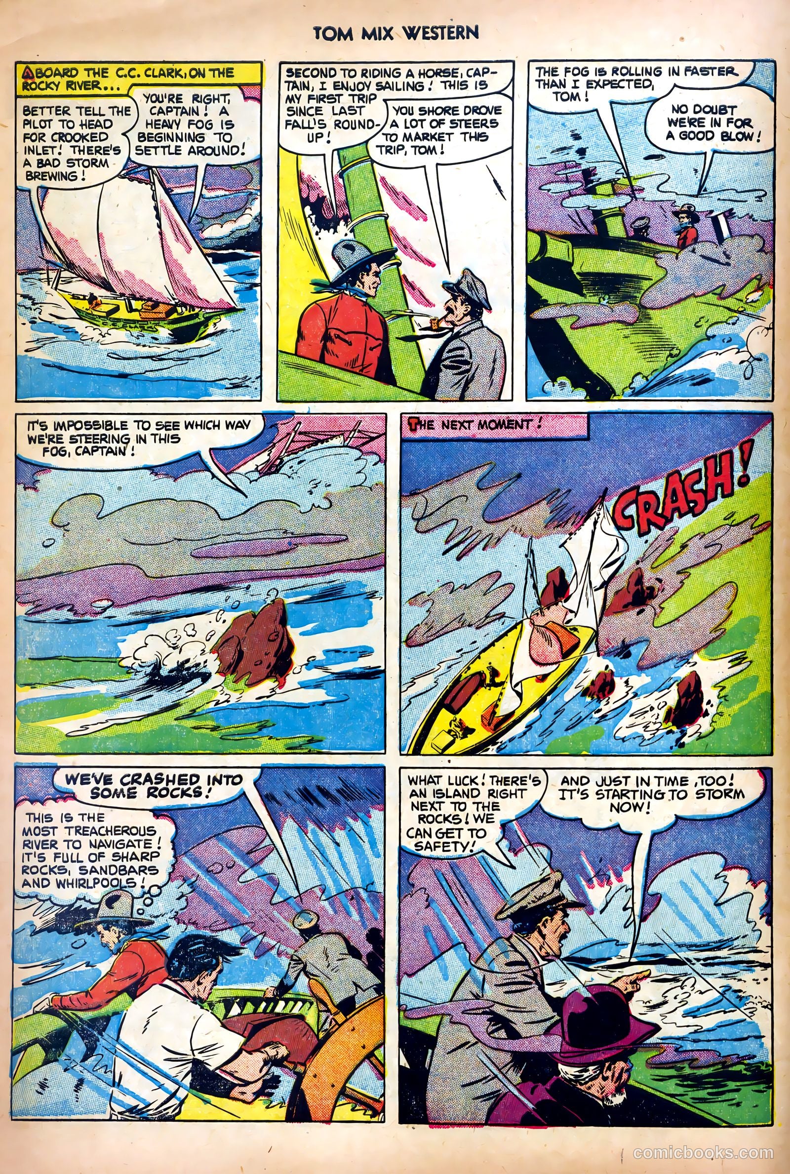 Tom Mix Western #48 — page 4 of 36