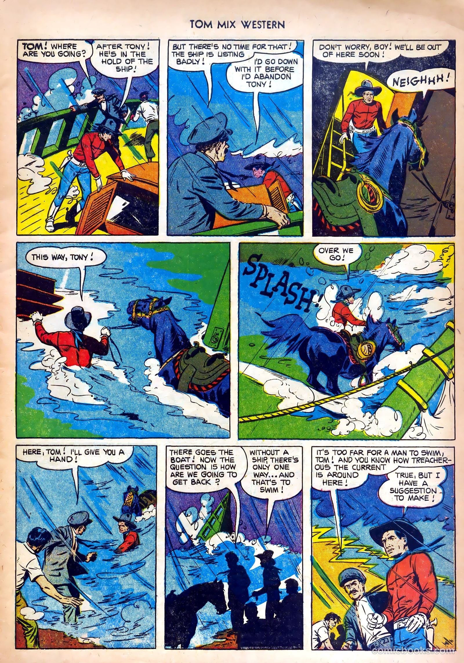 Tom Mix Western #48 — page 5 of 36