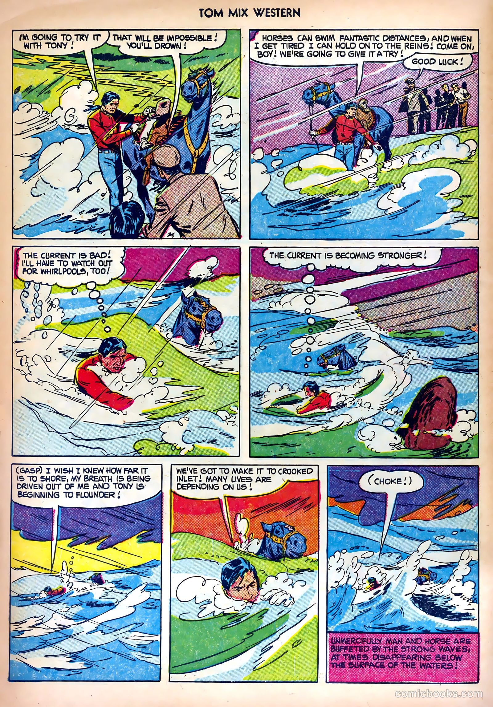 Tom Mix Western #48 — page 6 of 36