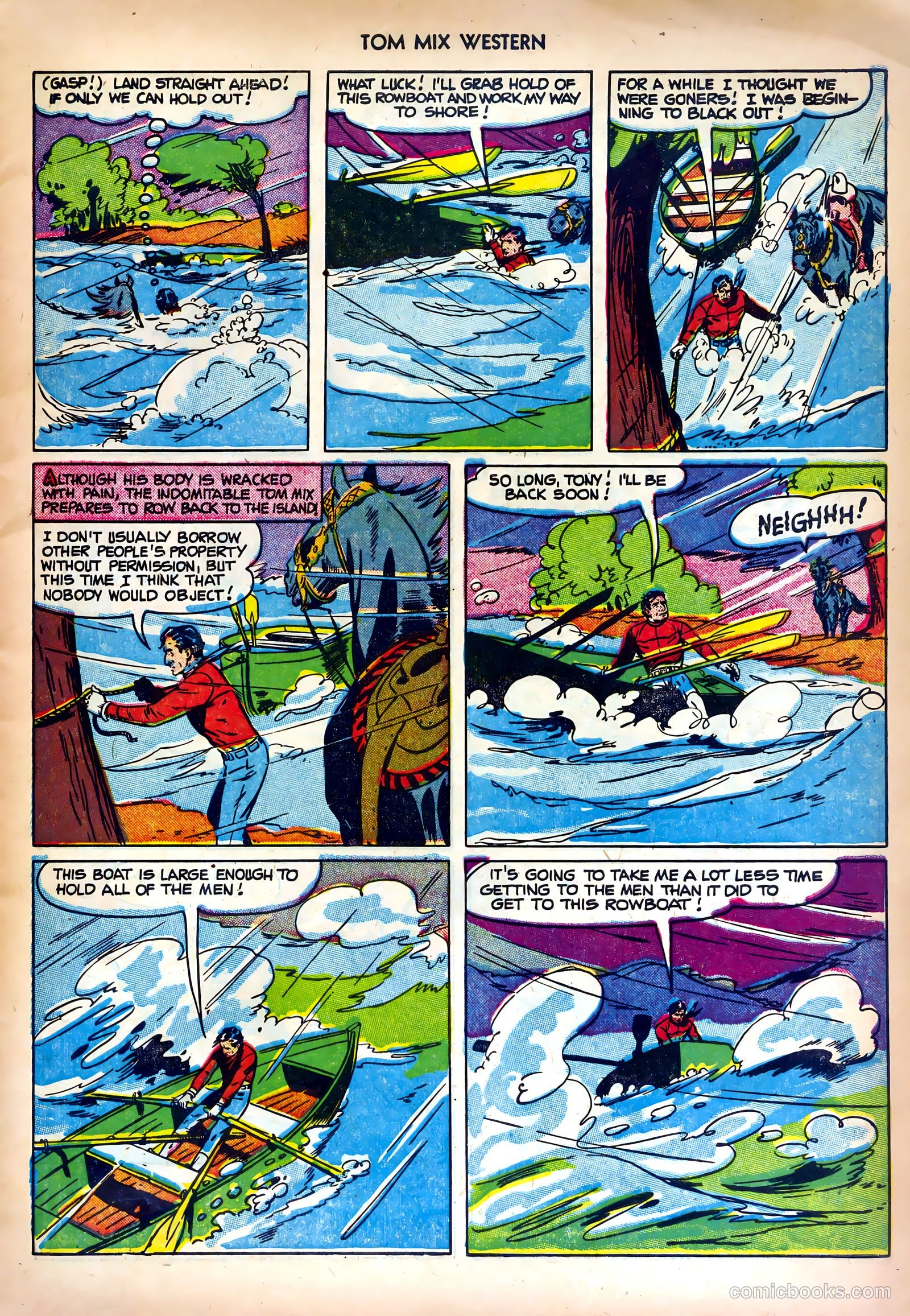 Tom Mix Western #48 — page 7 of 36