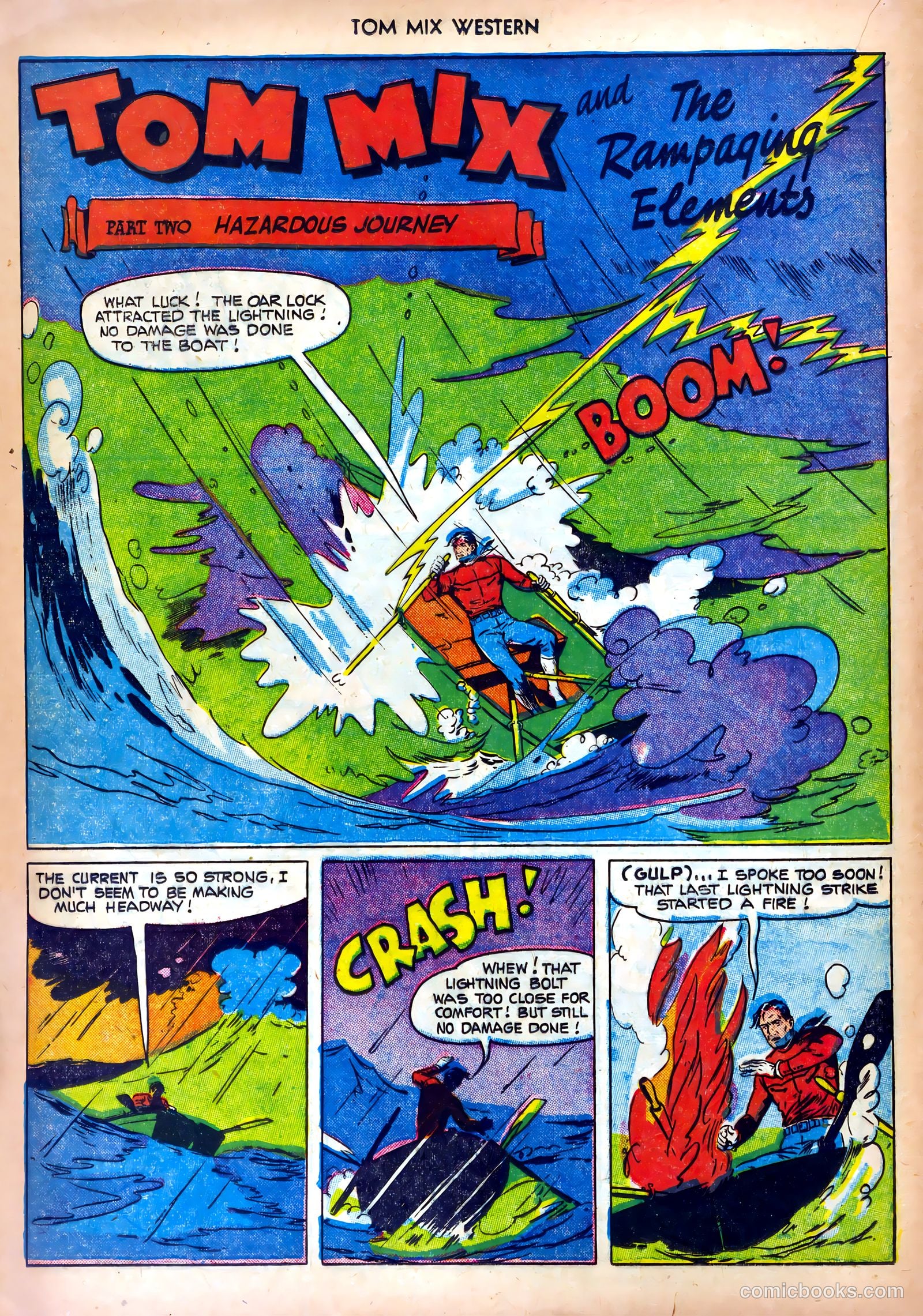 Tom Mix Western #48 — page 16 of 36