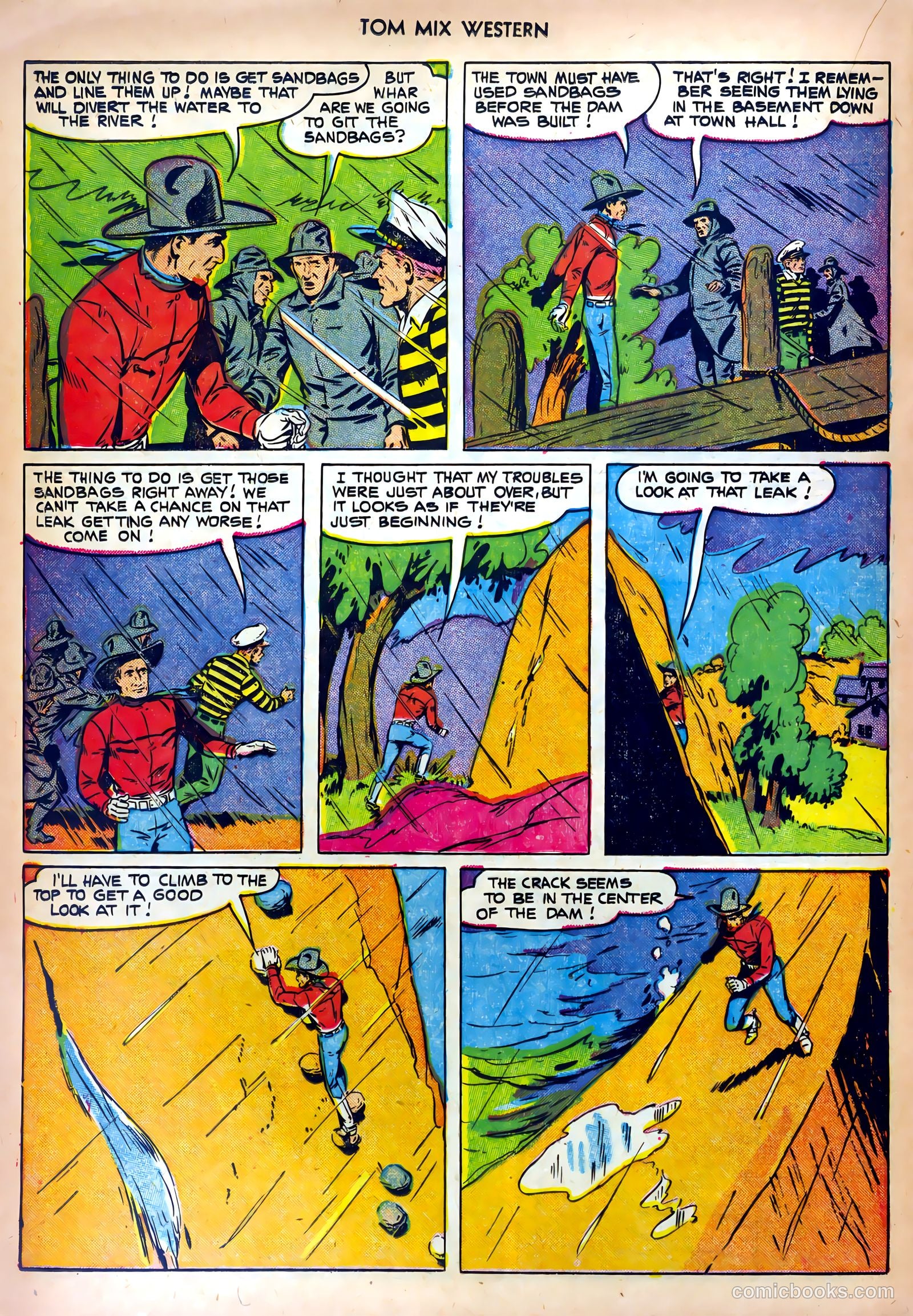 Tom Mix Western #48 — page 20 of 36