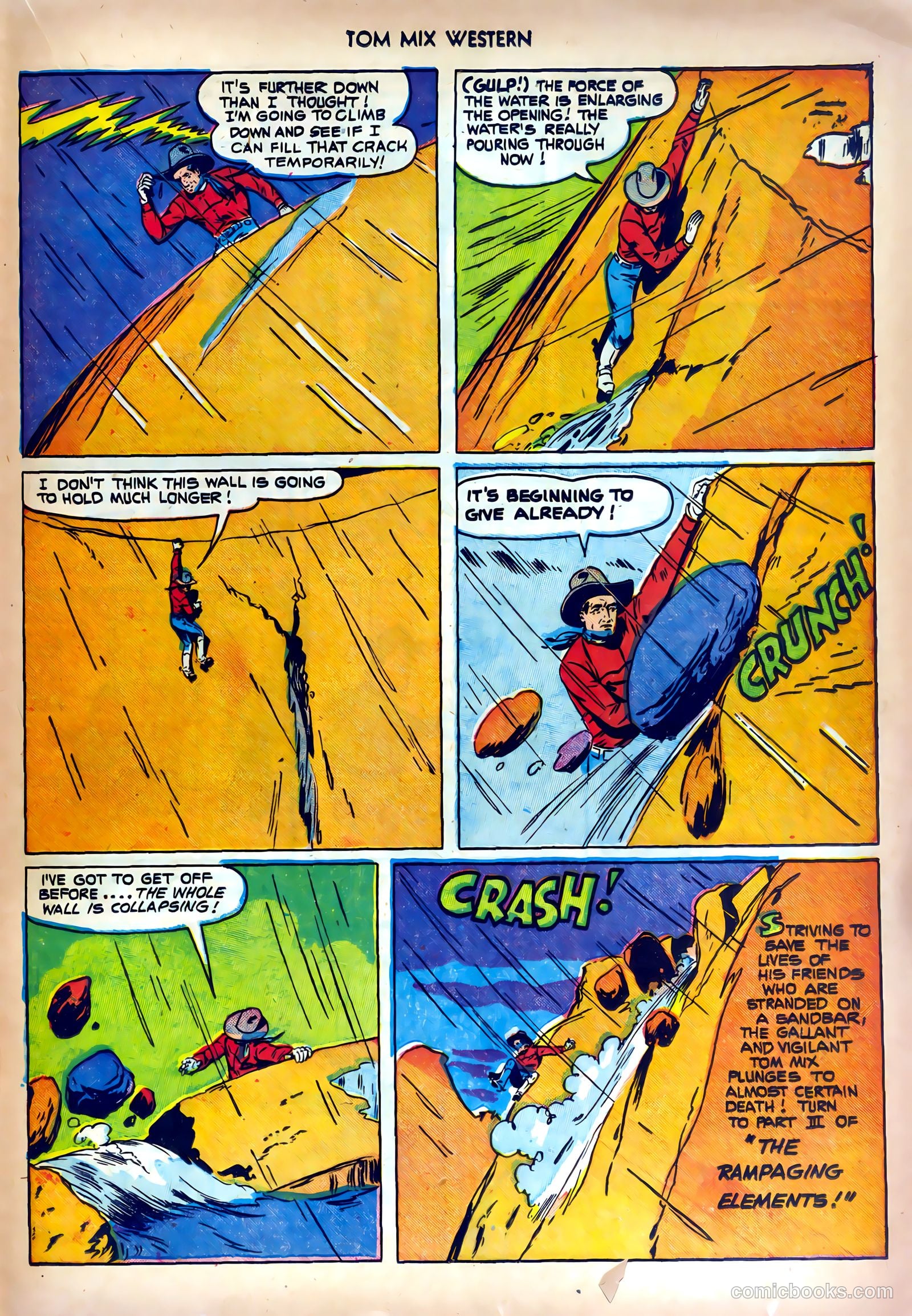 Tom Mix Western #48 — page 21 of 36