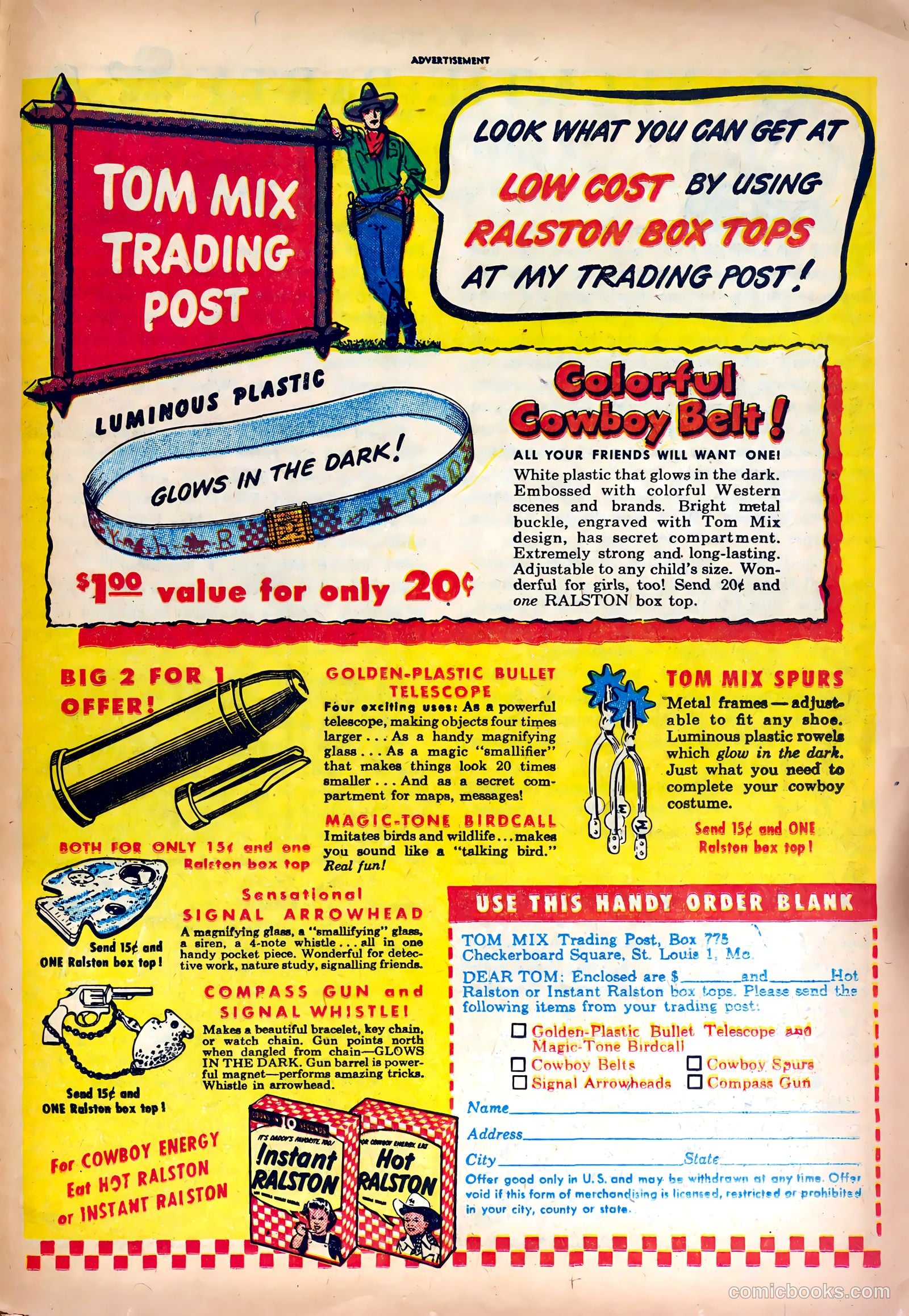 Tom Mix Western #48 — page 23 of 36