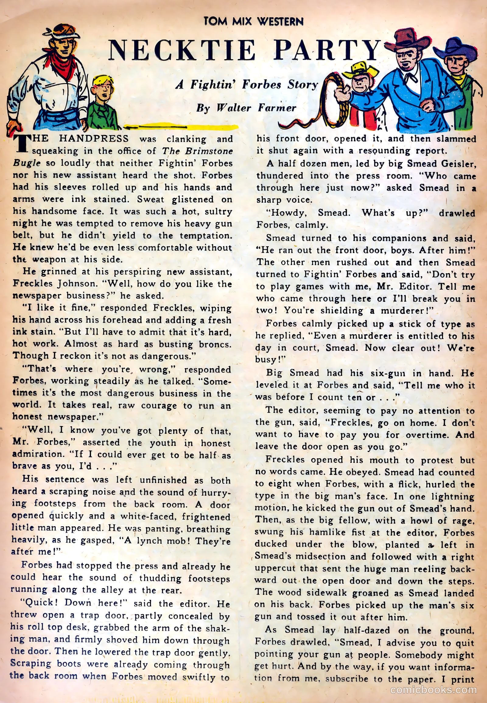 Tom Mix Western #48 — page 24 of 36