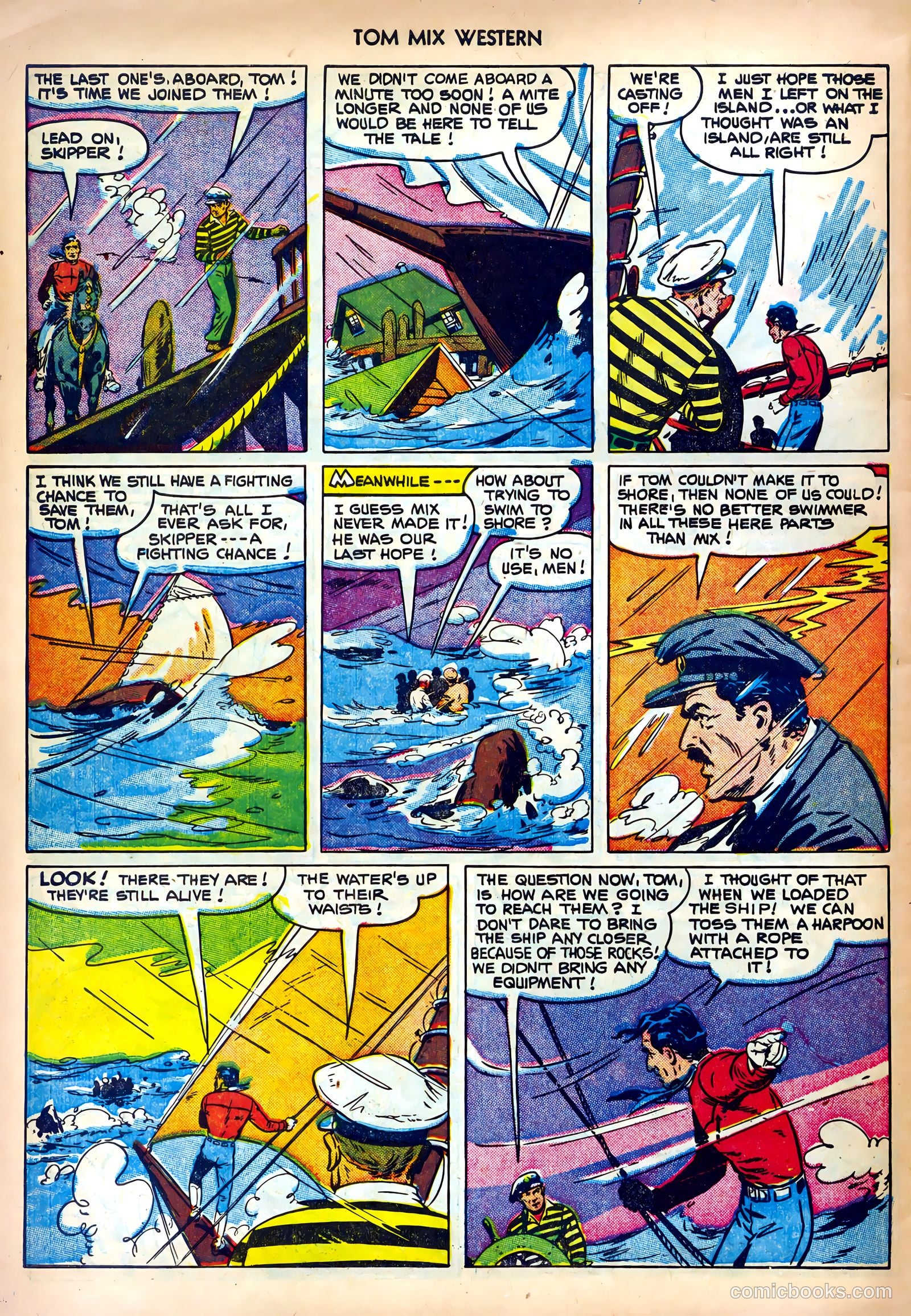 Tom Mix Western #48 — page 30 of 36