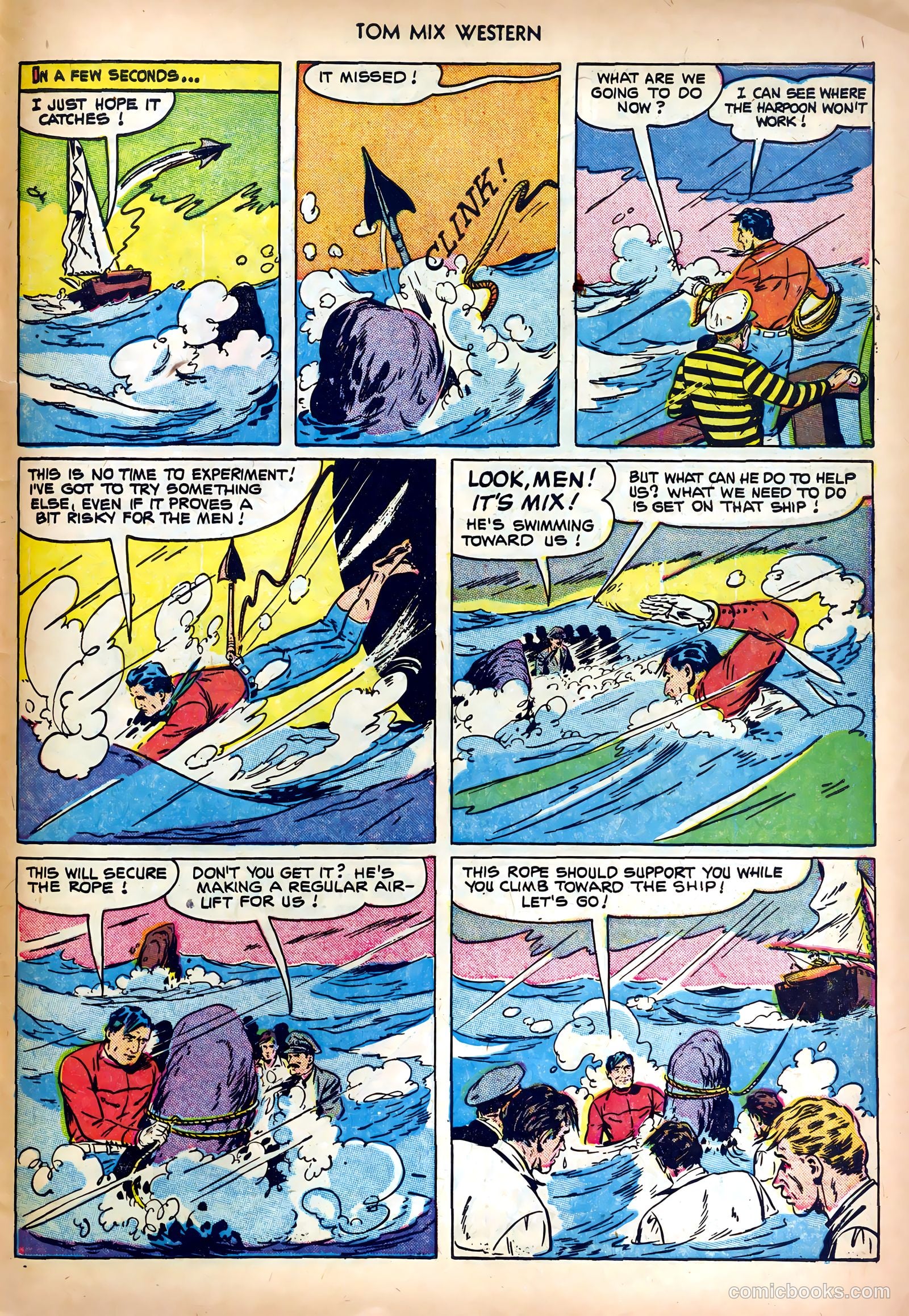 Tom Mix Western #48 — page 31 of 36