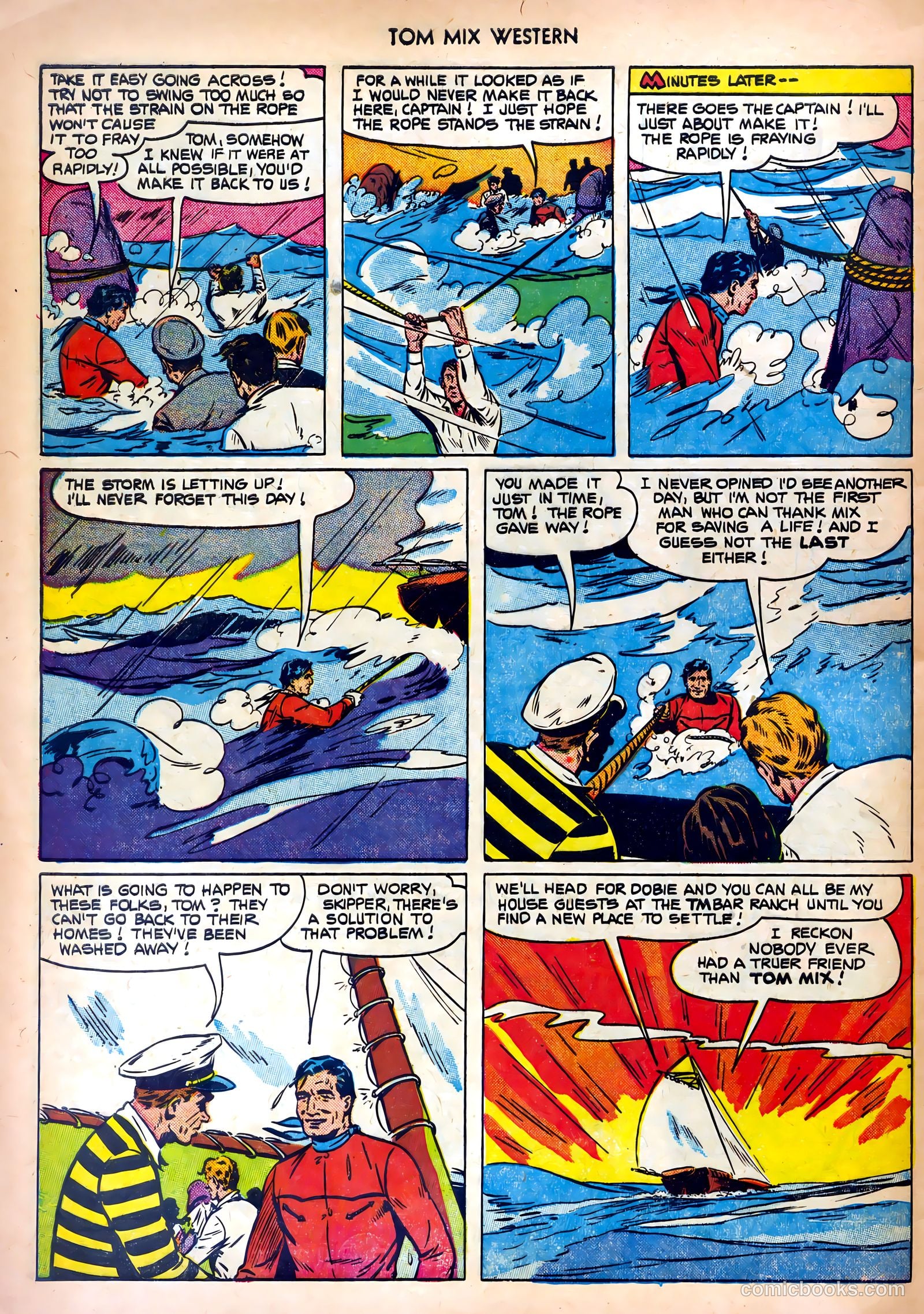 Tom Mix Western #48 — page 32 of 36