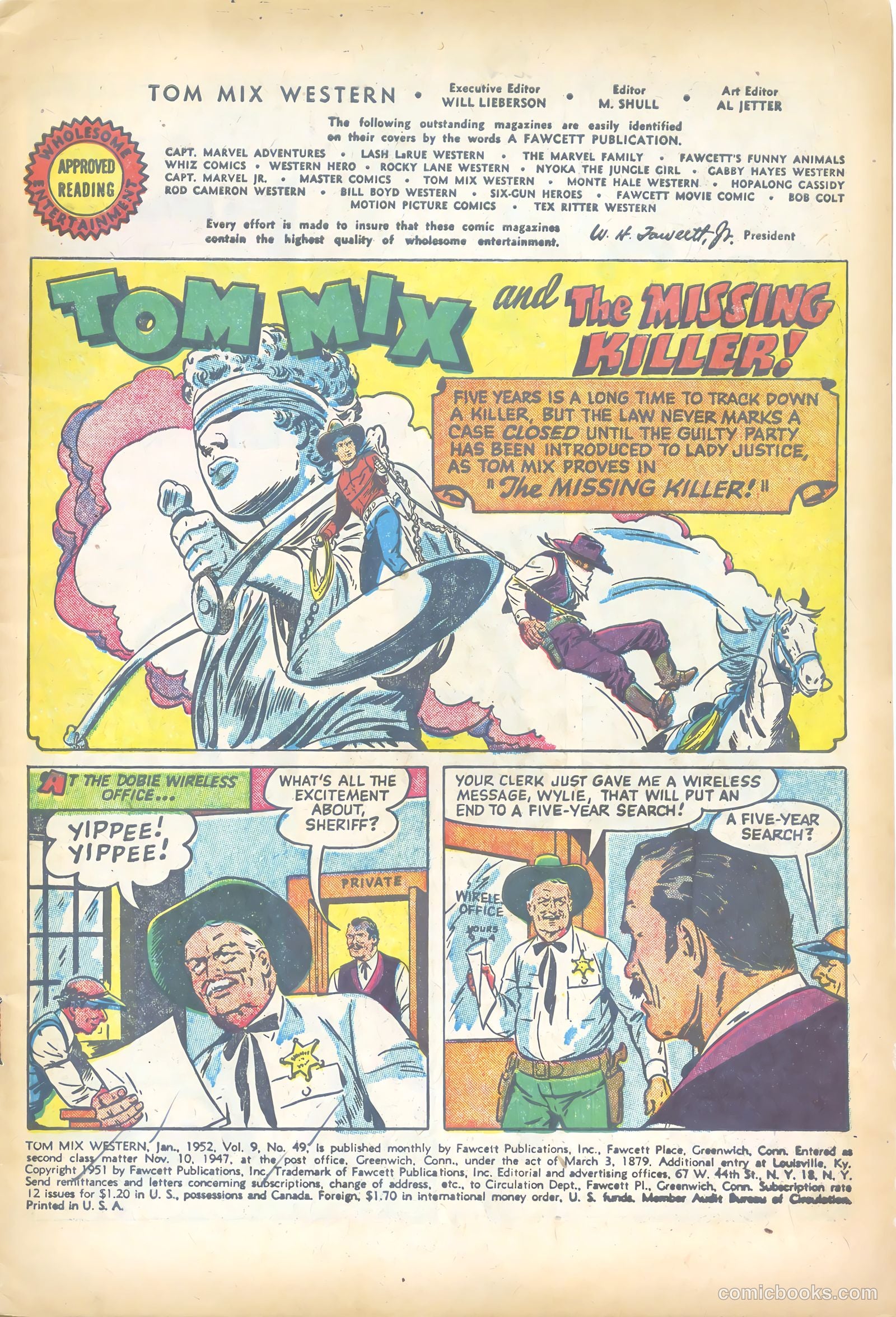 Tom Mix Western #49 — page 3 of 36