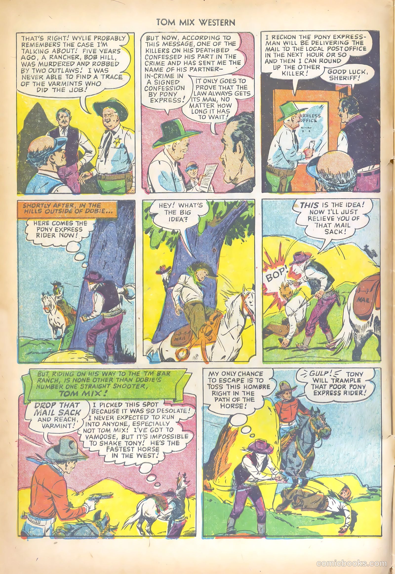 Tom Mix Western #49 — page 4 of 36