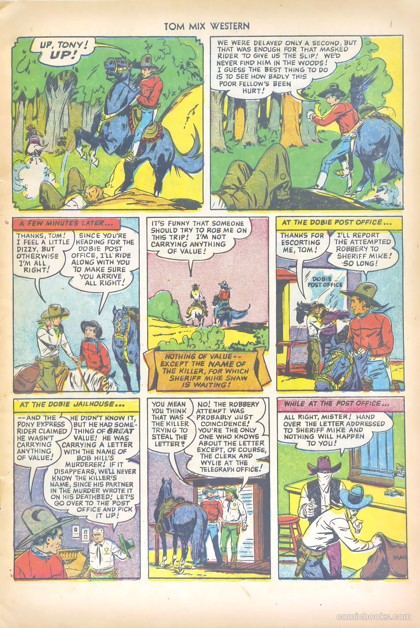 Tom Mix Western #49 — page 5 of 36