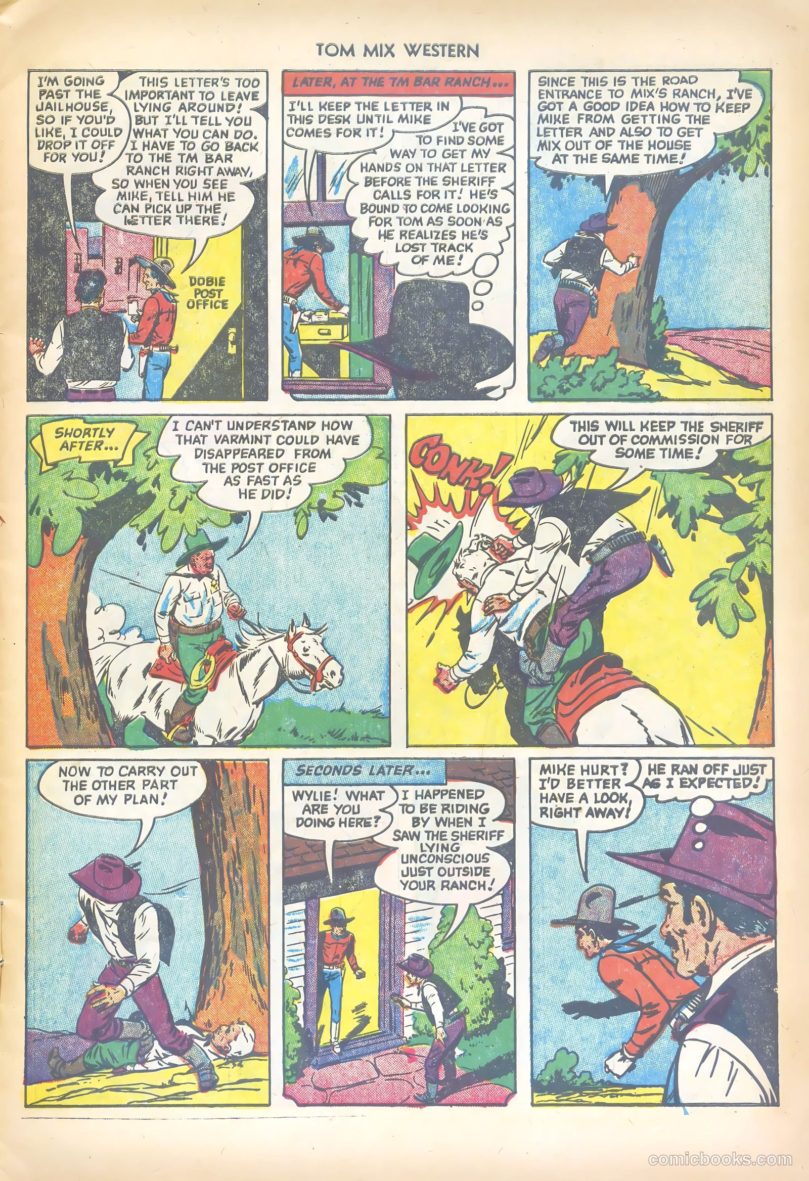 Tom Mix Western #49 — page 7 of 36