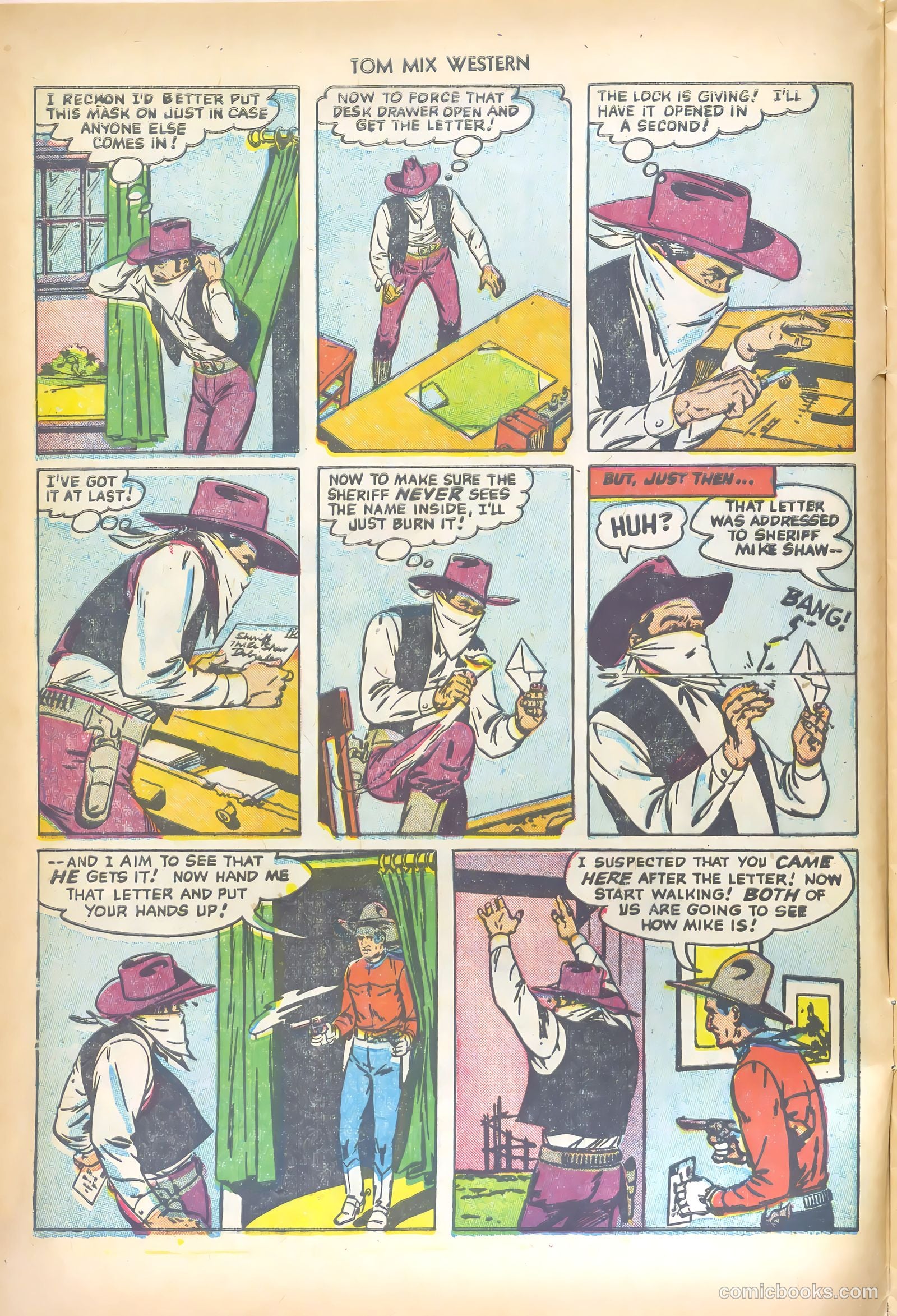 Tom Mix Western #49 — page 8 of 36