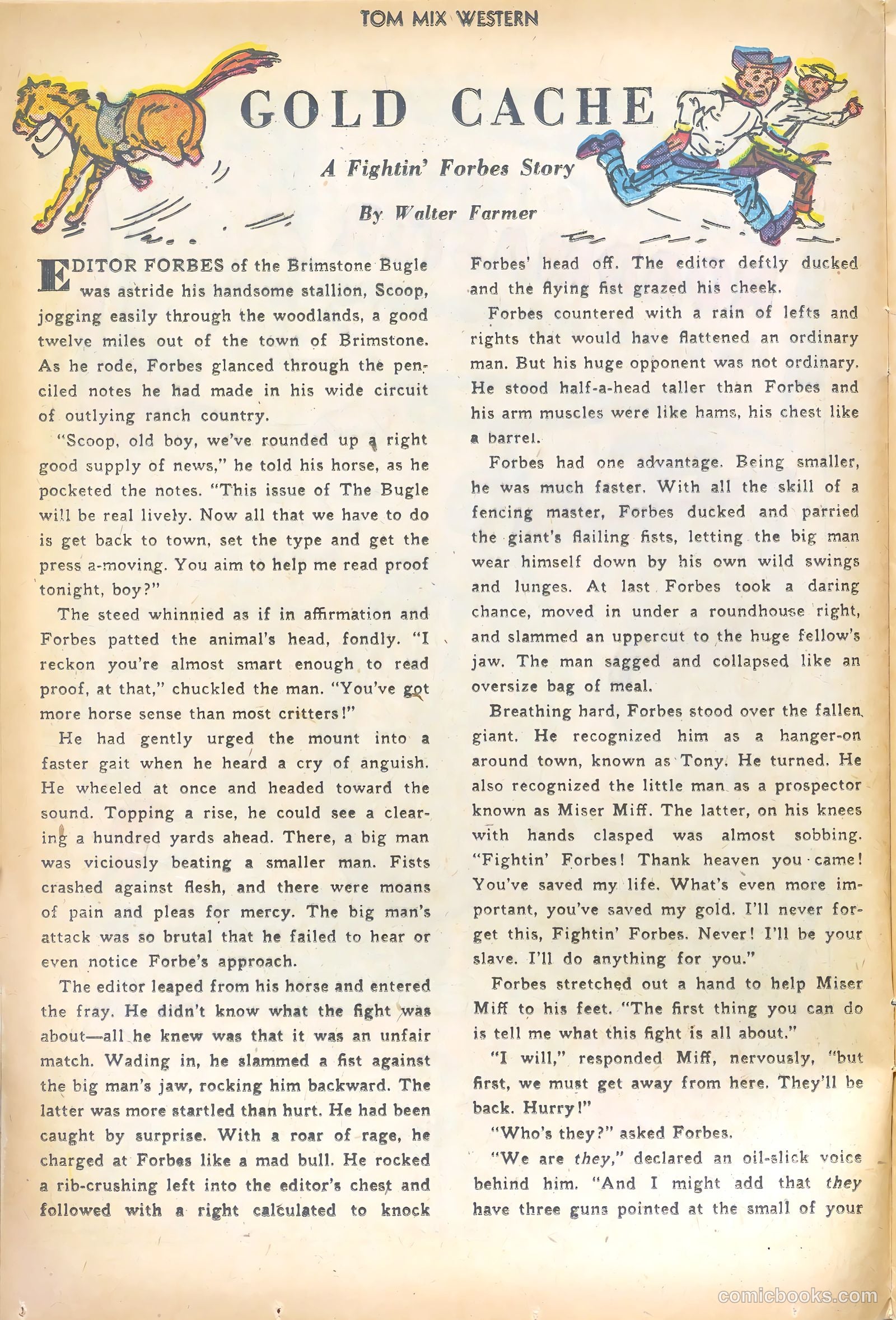 Tom Mix Western #49 — page 12 of 36
