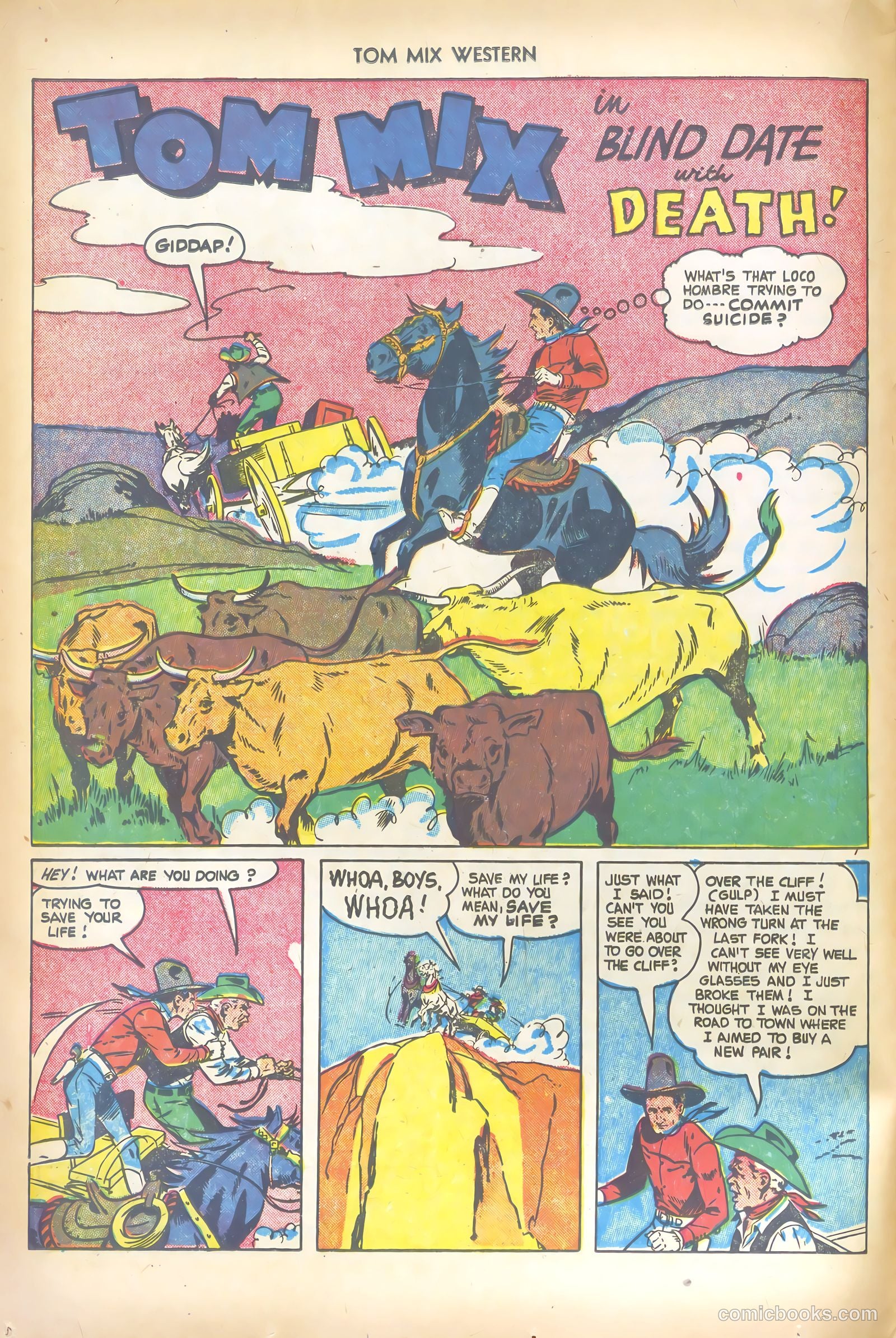 Tom Mix Western #49 — page 14 of 36