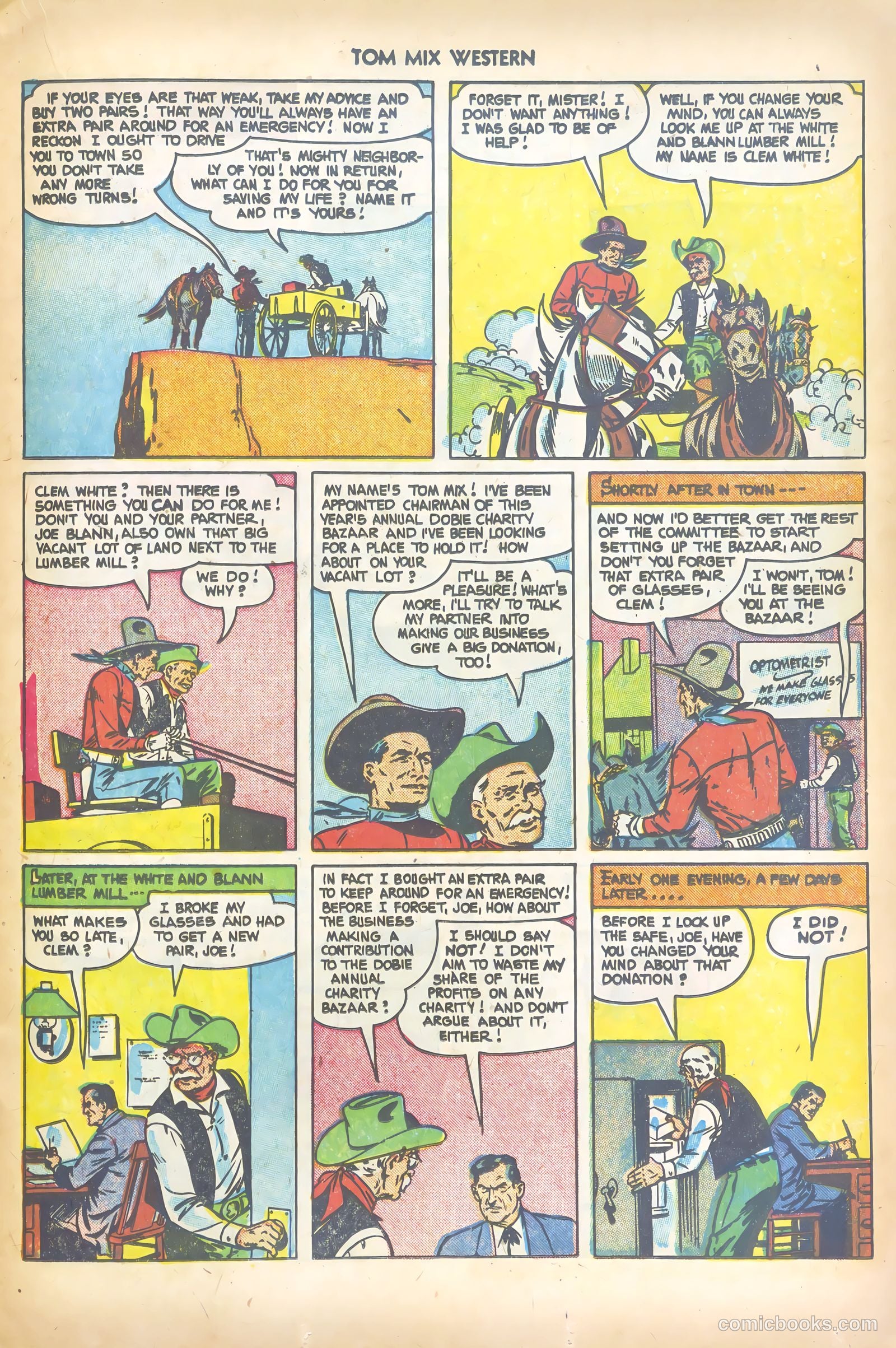 Tom Mix Western #49 — page 15 of 36