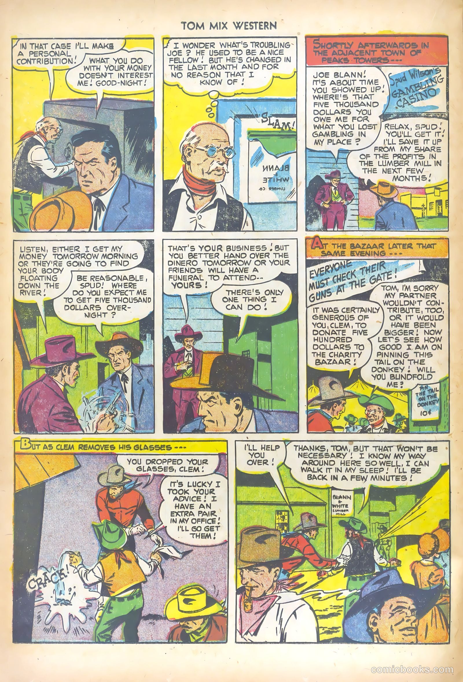 Tom Mix Western #49 — page 16 of 36
