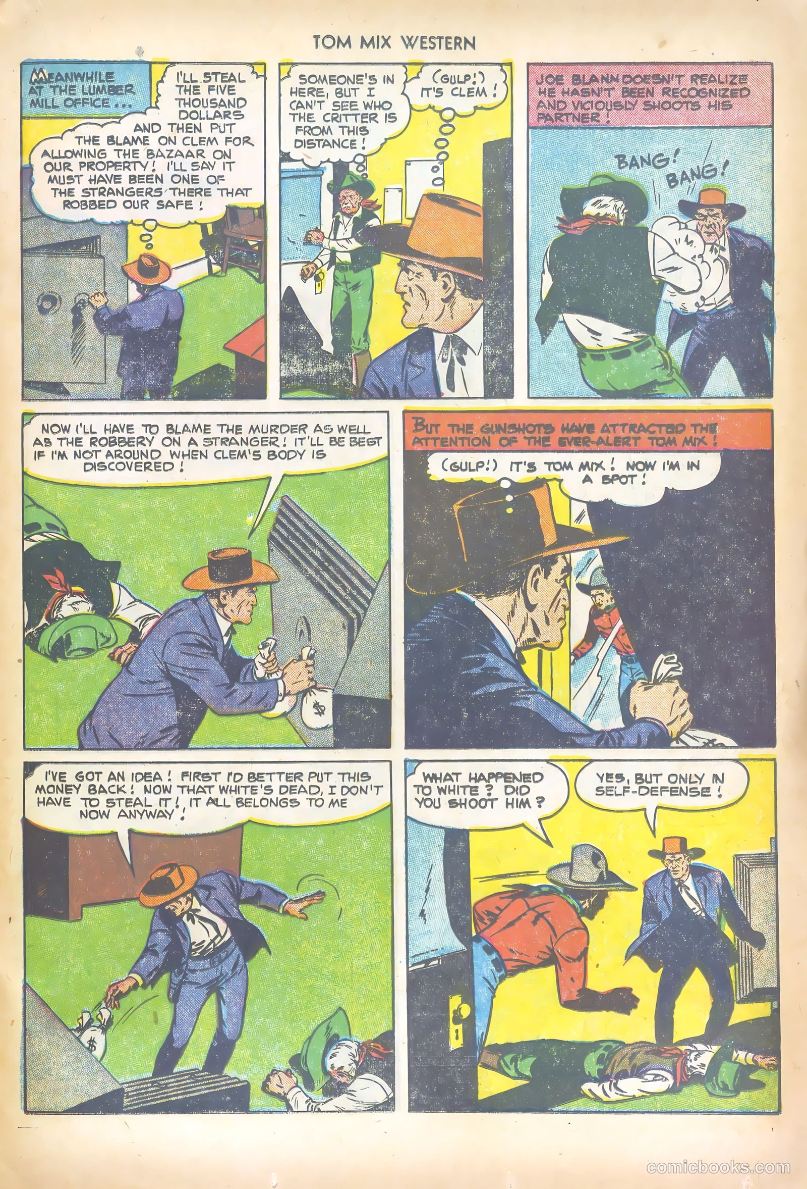 Tom Mix Western #49 — page 17 of 36