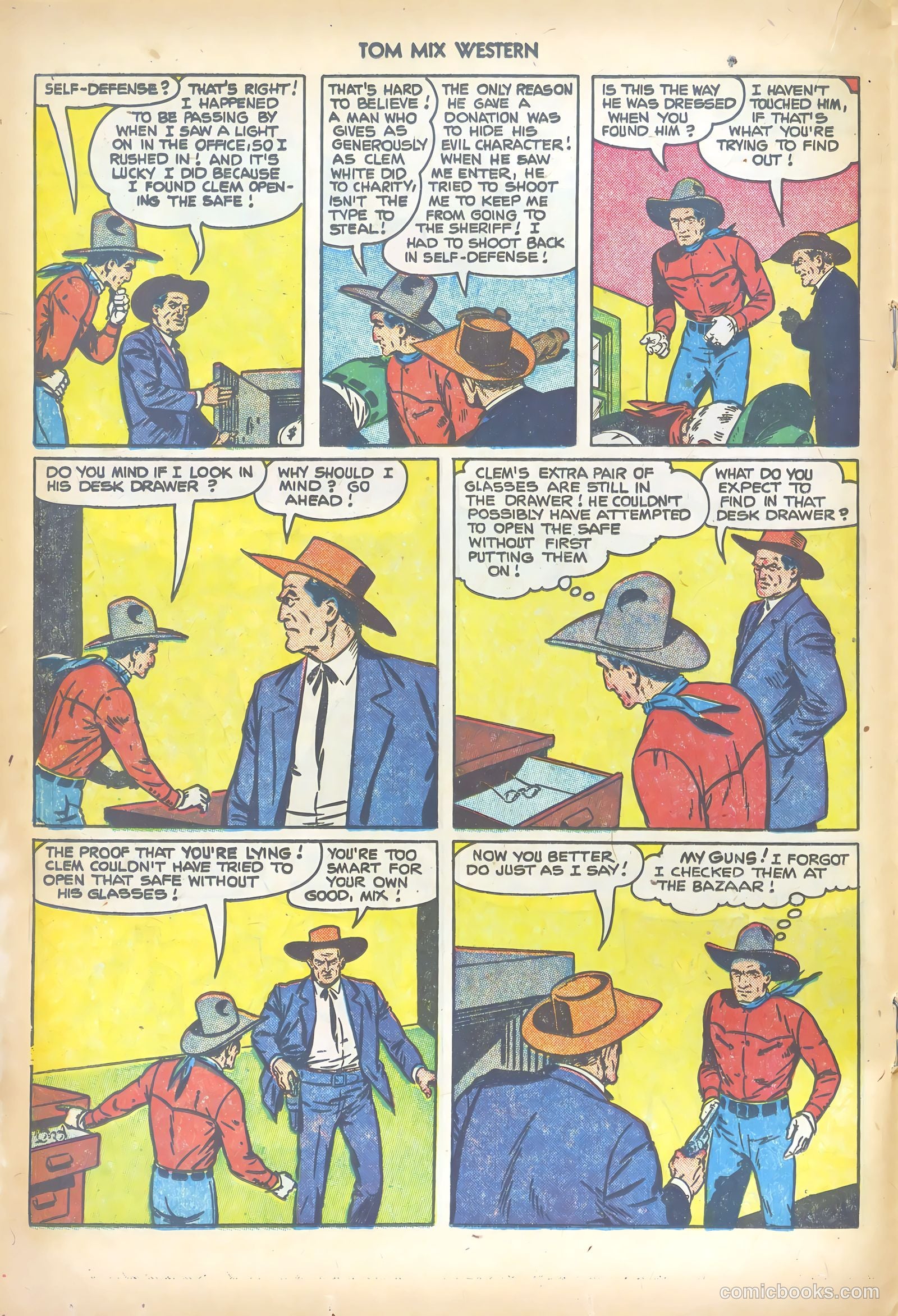 Tom Mix Western #49 — page 18 of 36