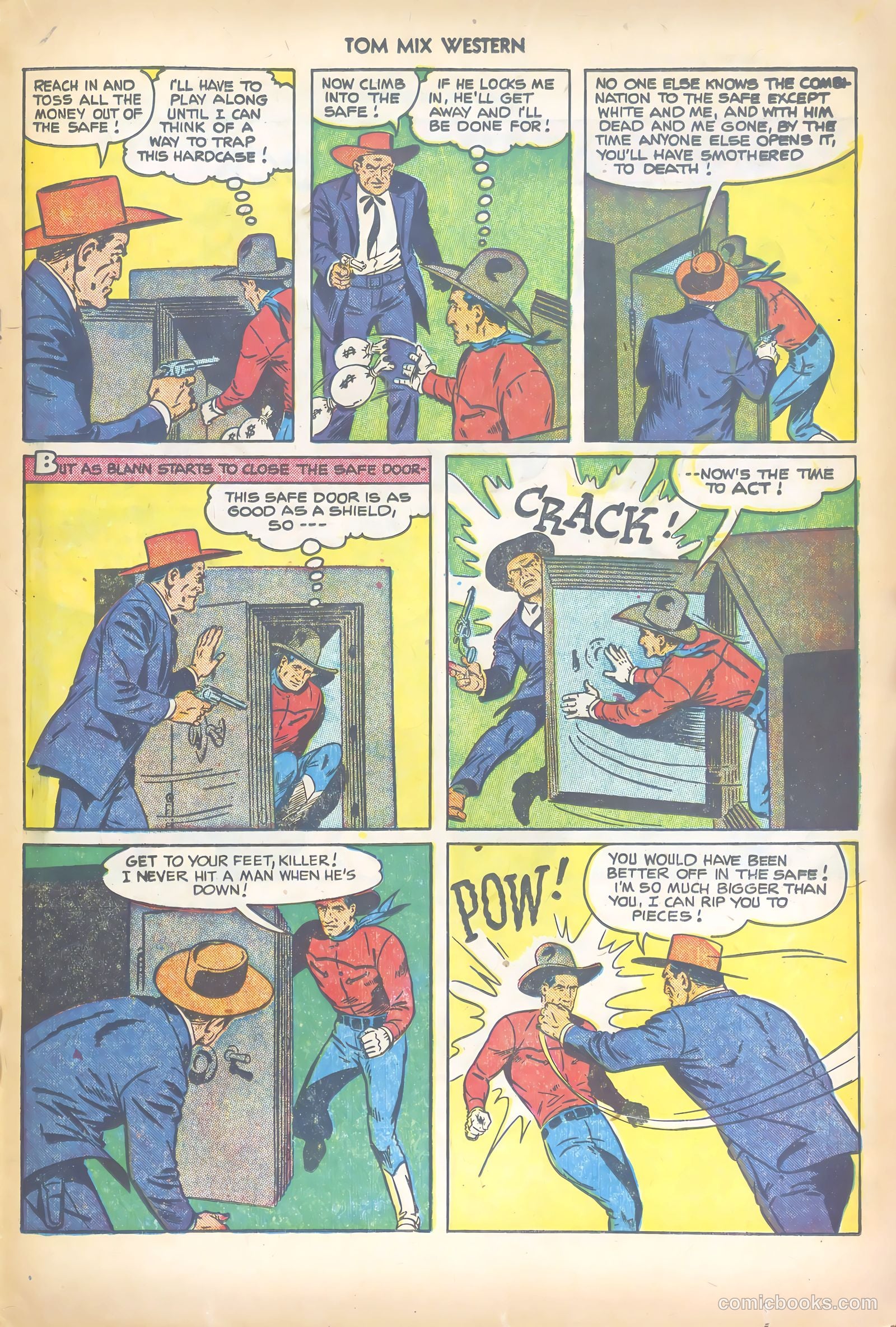 Tom Mix Western #49 — page 19 of 36