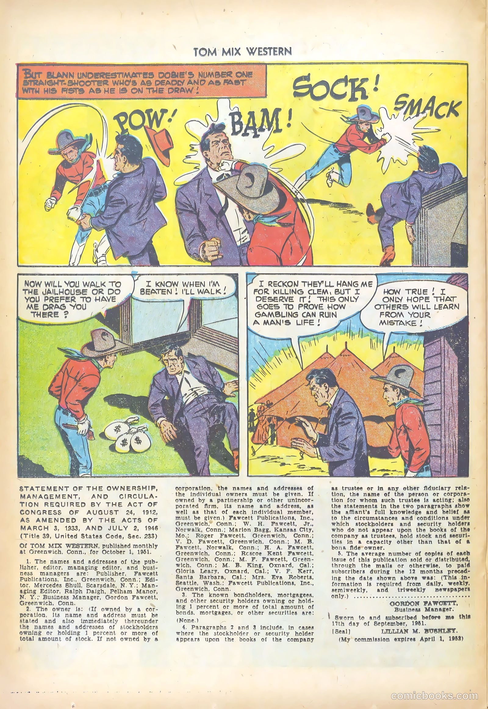 Tom Mix Western #49 — page 20 of 36