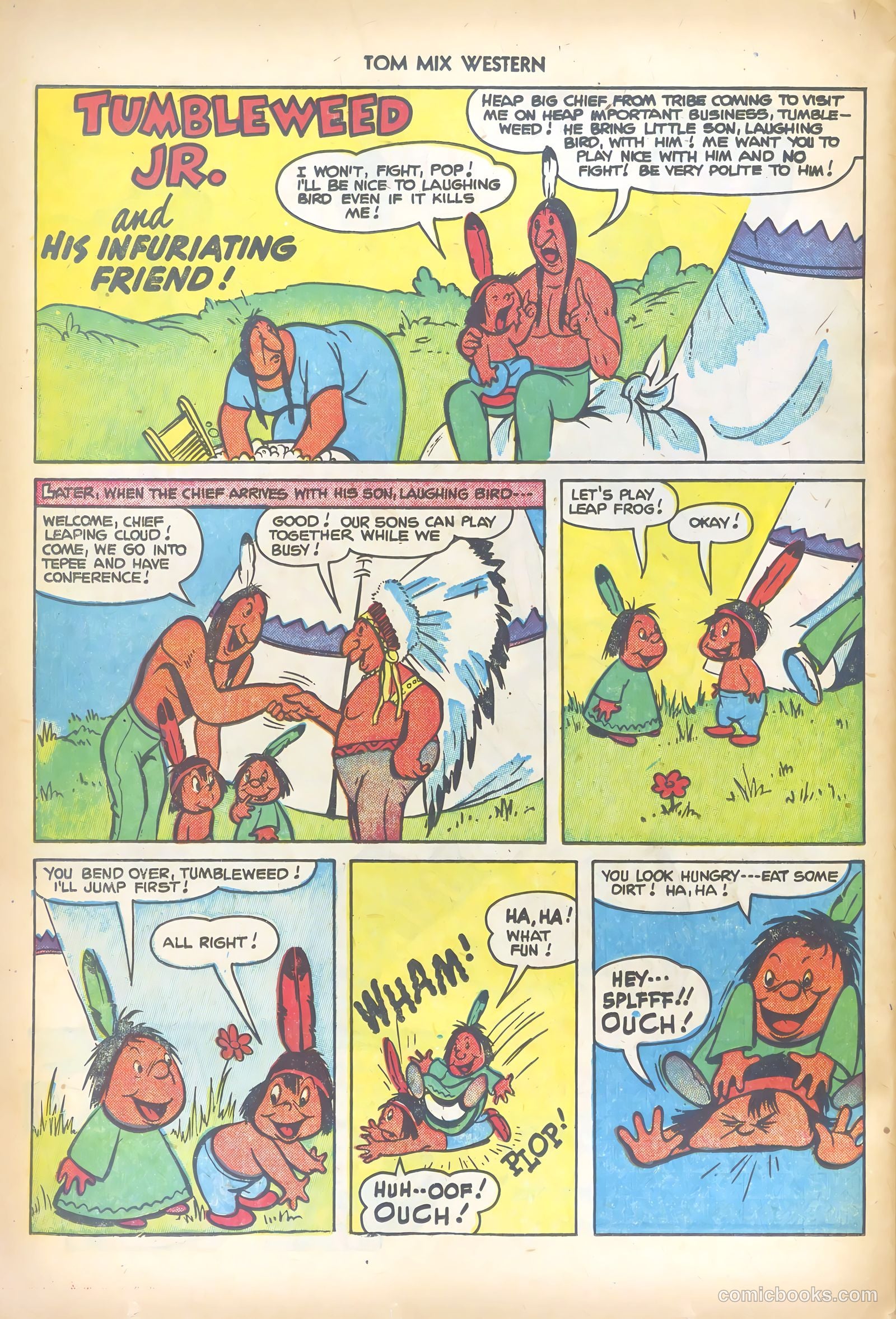 Tom Mix Western #49 — page 22 of 36