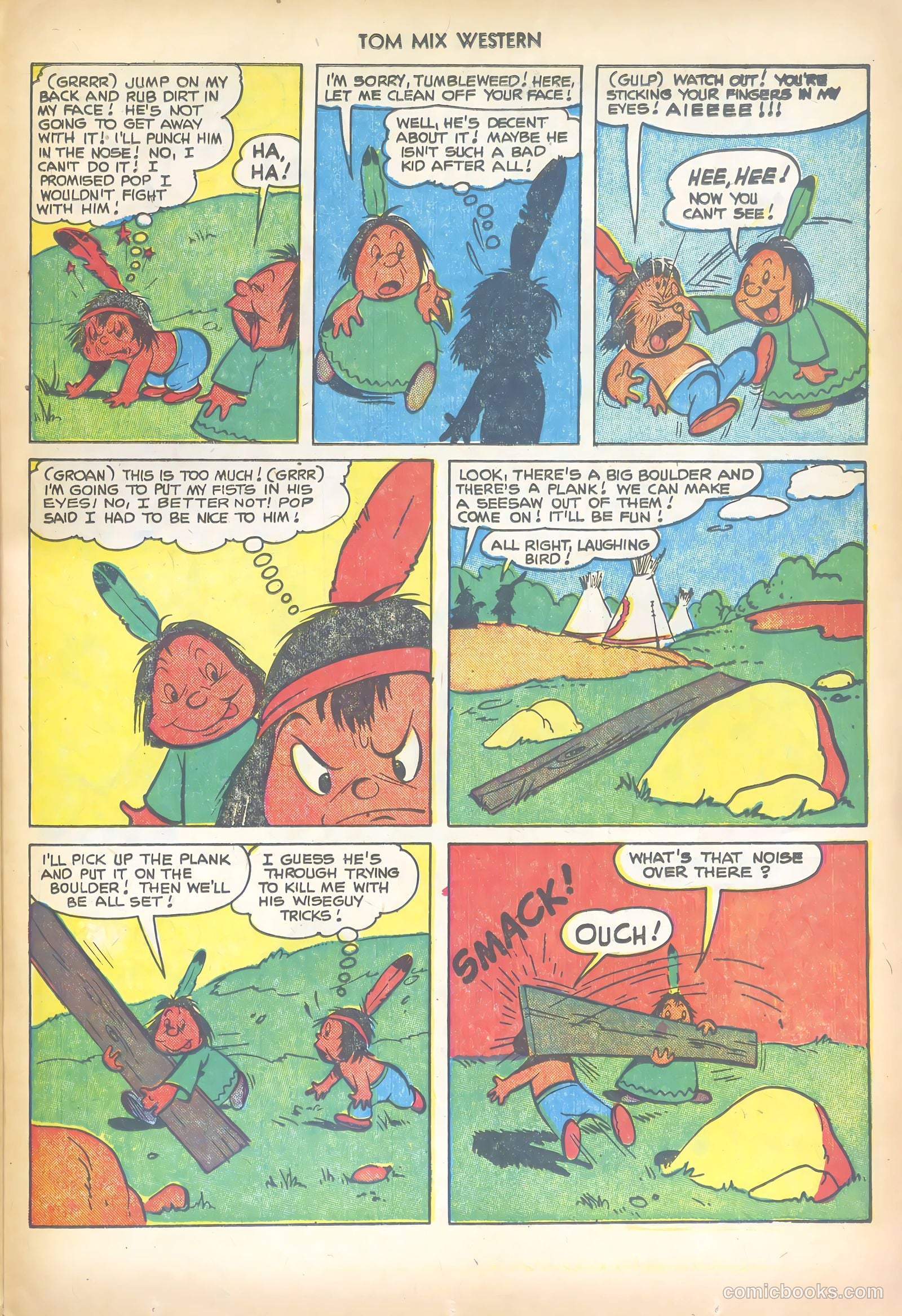 Tom Mix Western #49 — page 23 of 36