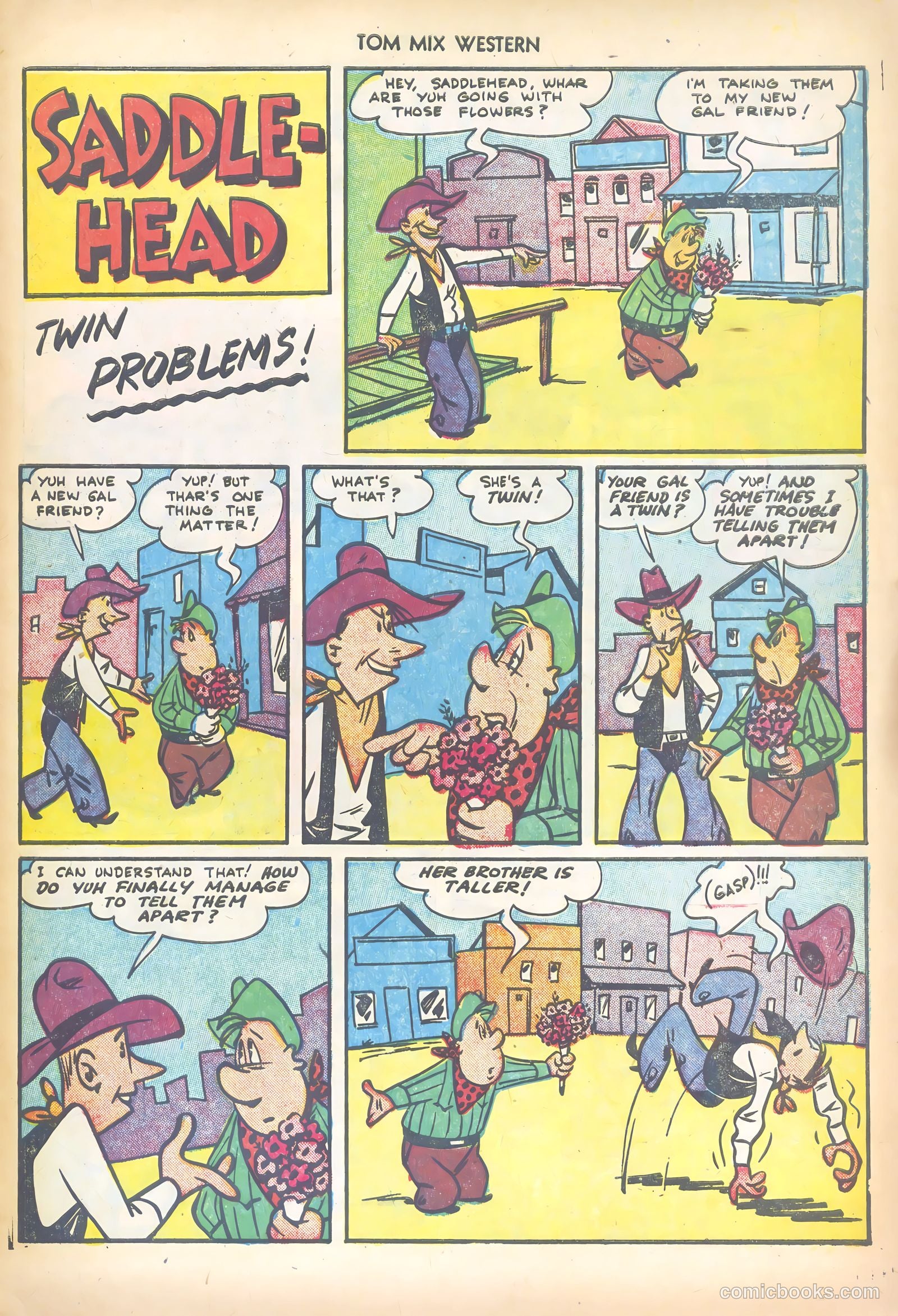 Tom Mix Western #49 — page 27 of 36