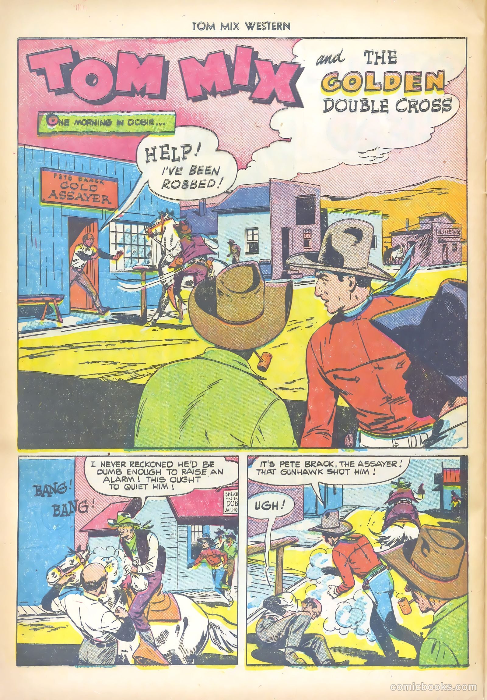 Tom Mix Western #49 — page 28 of 36
