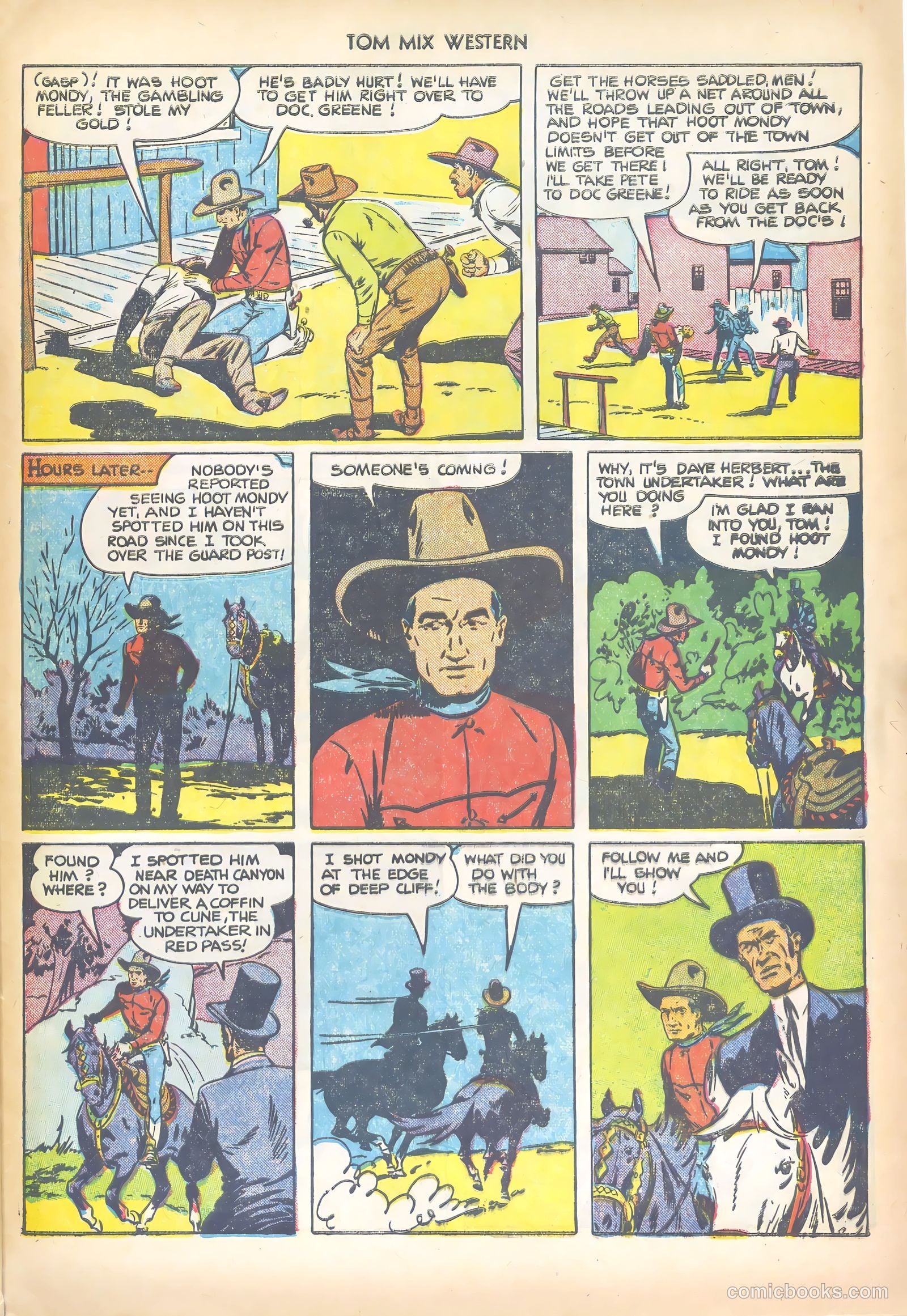 Tom Mix Western #49 — page 29 of 36