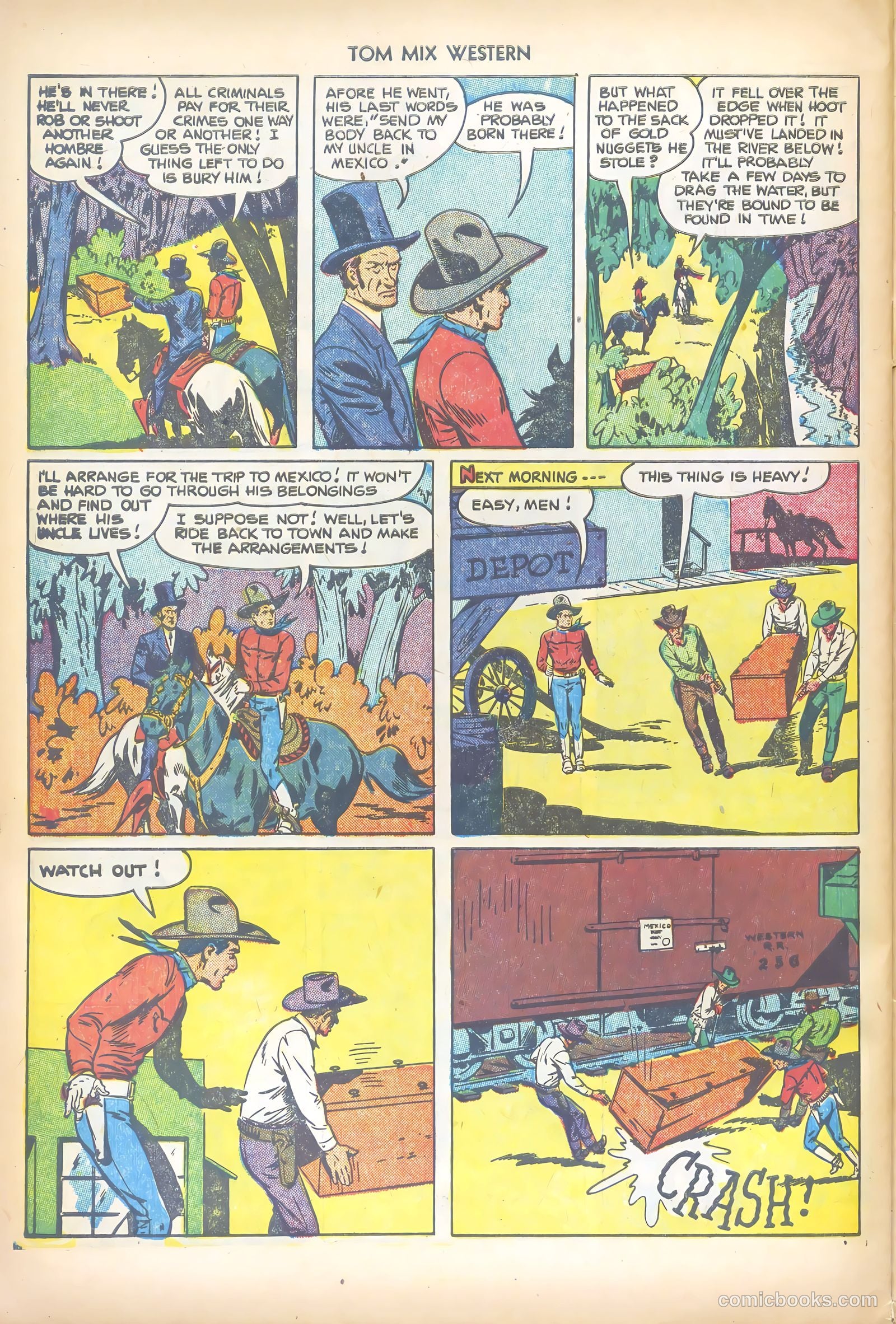 Tom Mix Western #49 — page 30 of 36