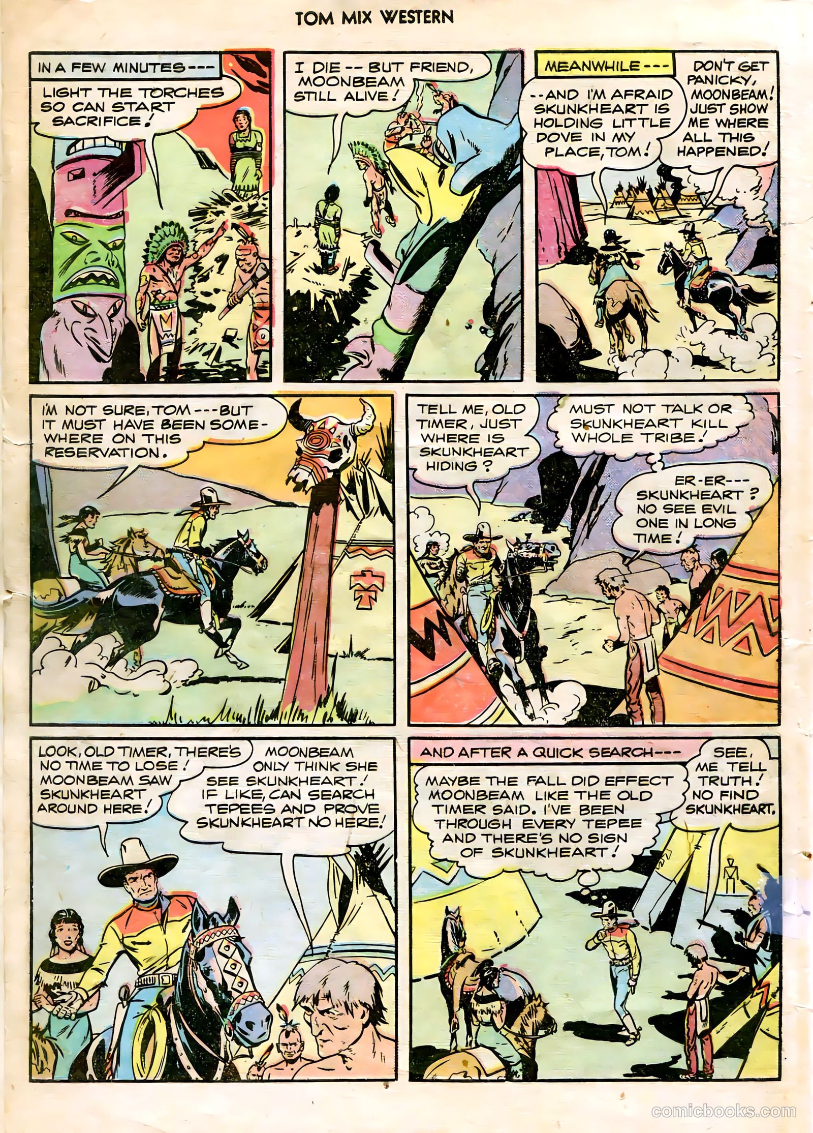 Tom Mix Western #5 — page 8 of 52