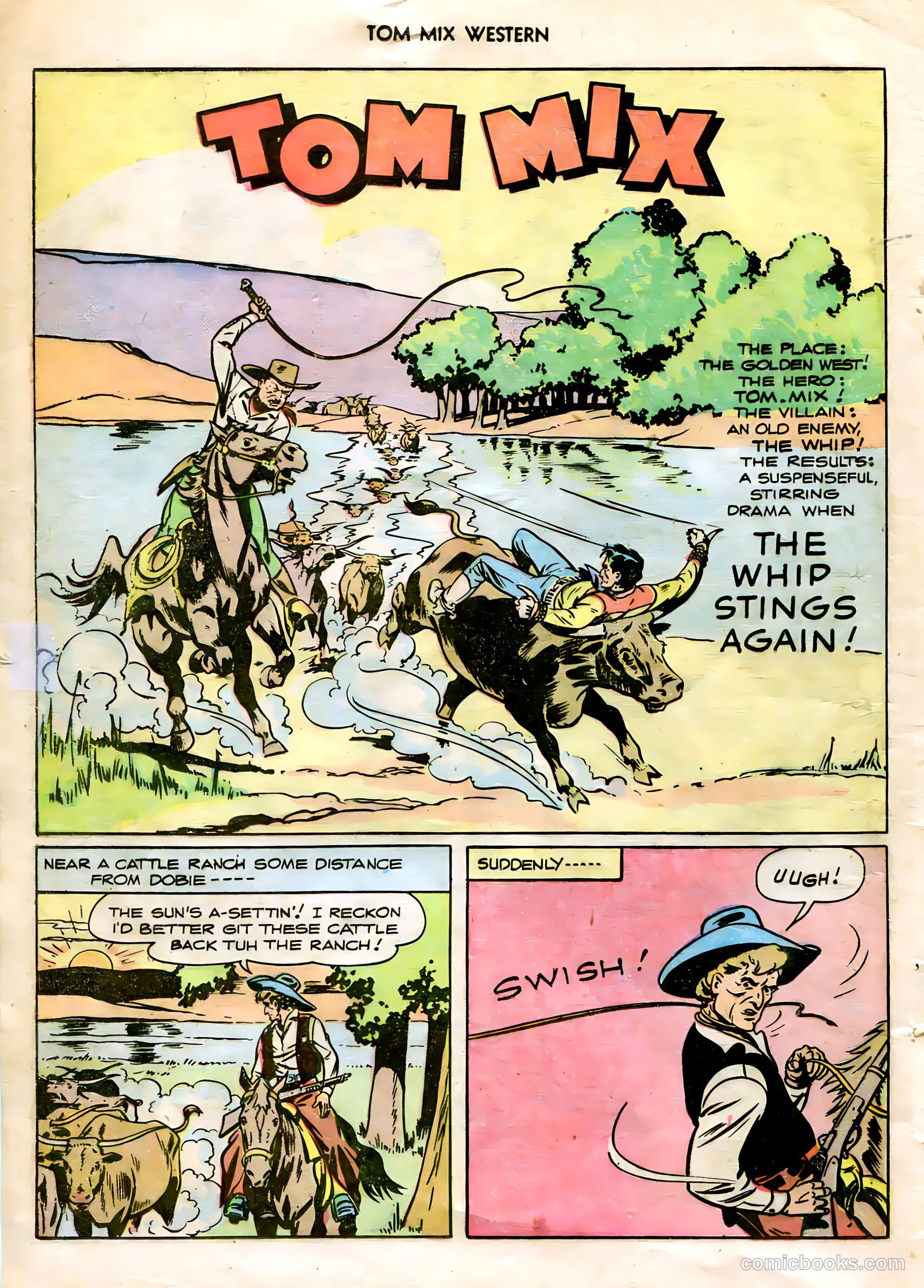 Tom Mix Western #5 — page 16 of 52