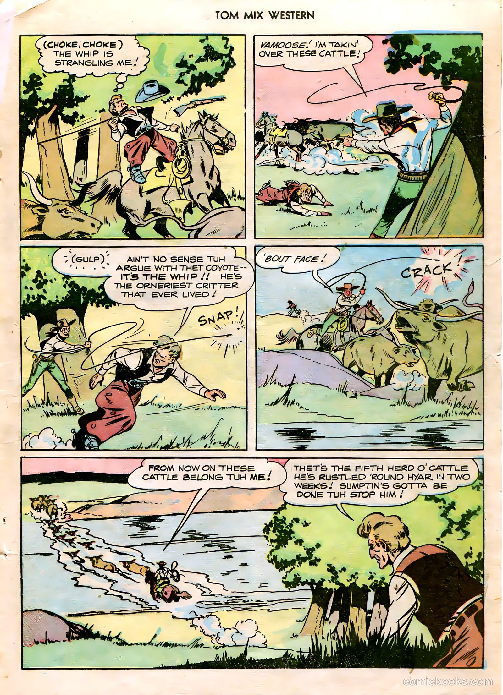Tom Mix Western #5 — page 17 of 52