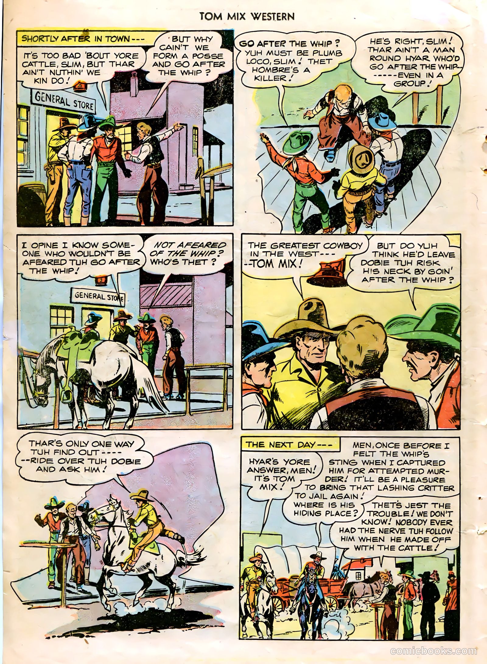 Tom Mix Western #5 — page 18 of 52