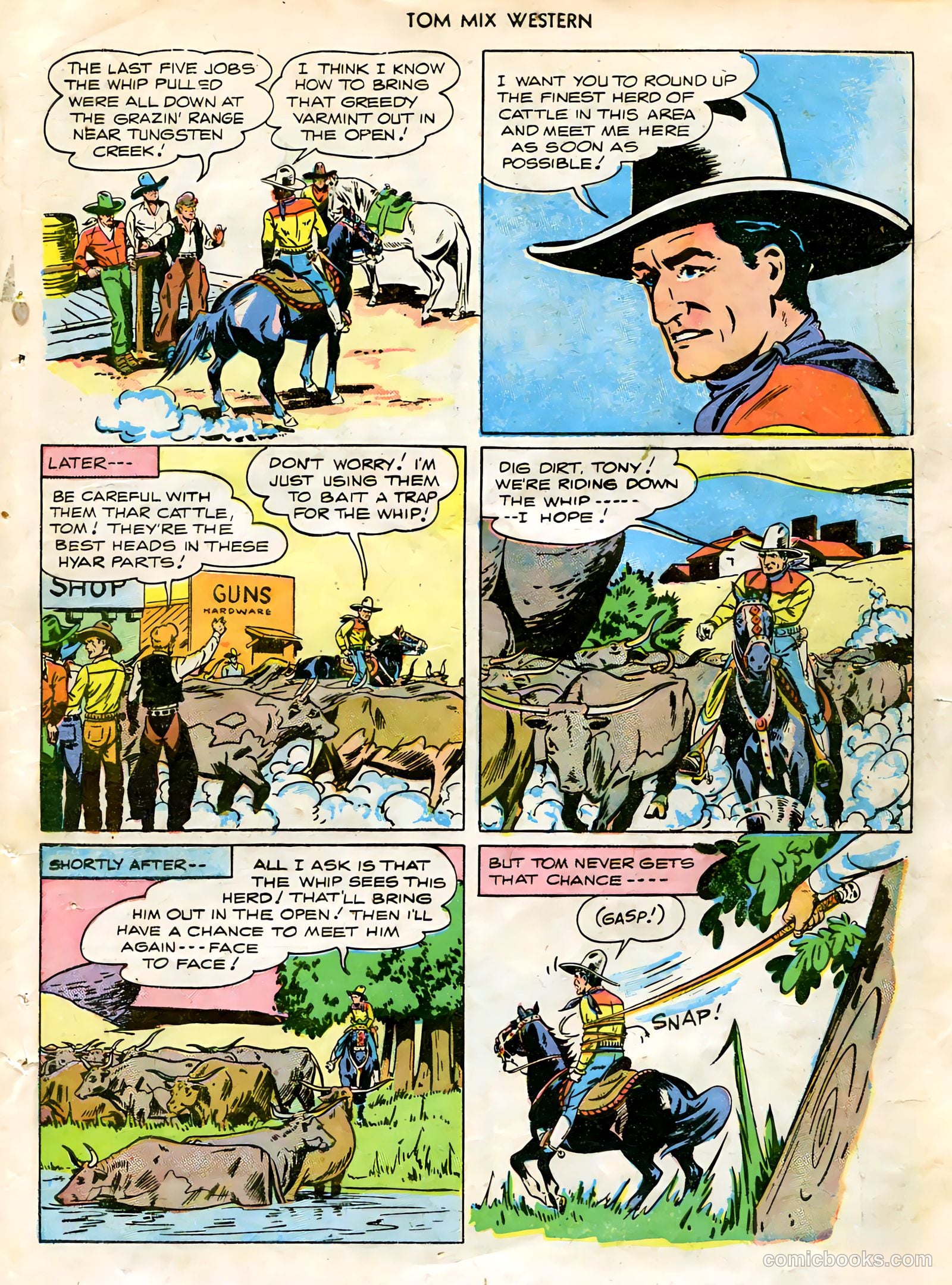 Tom Mix Western #5 — page 19 of 52