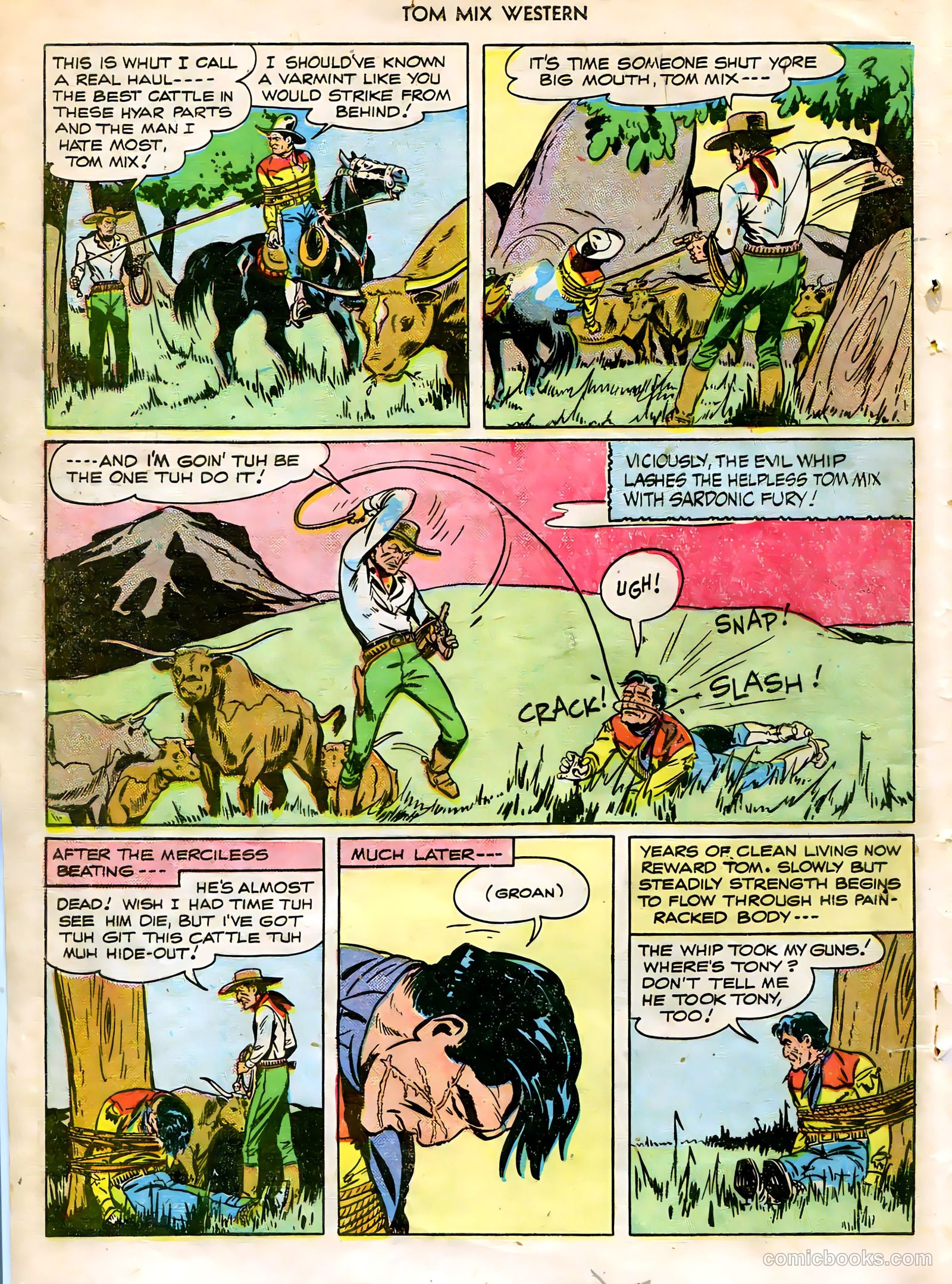 Tom Mix Western #5 — page 20 of 52