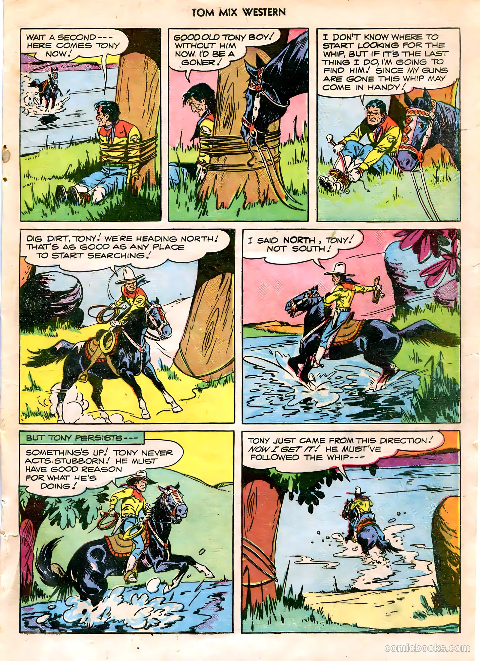 Tom Mix Western #5 — page 21 of 52
