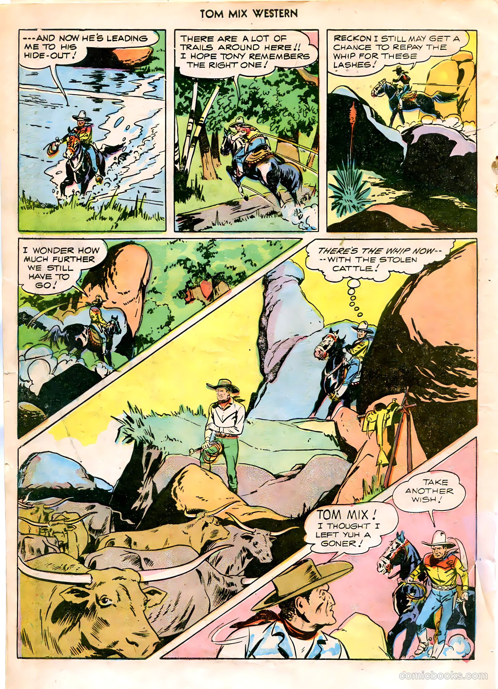 Tom Mix Western #5 — page 22 of 52