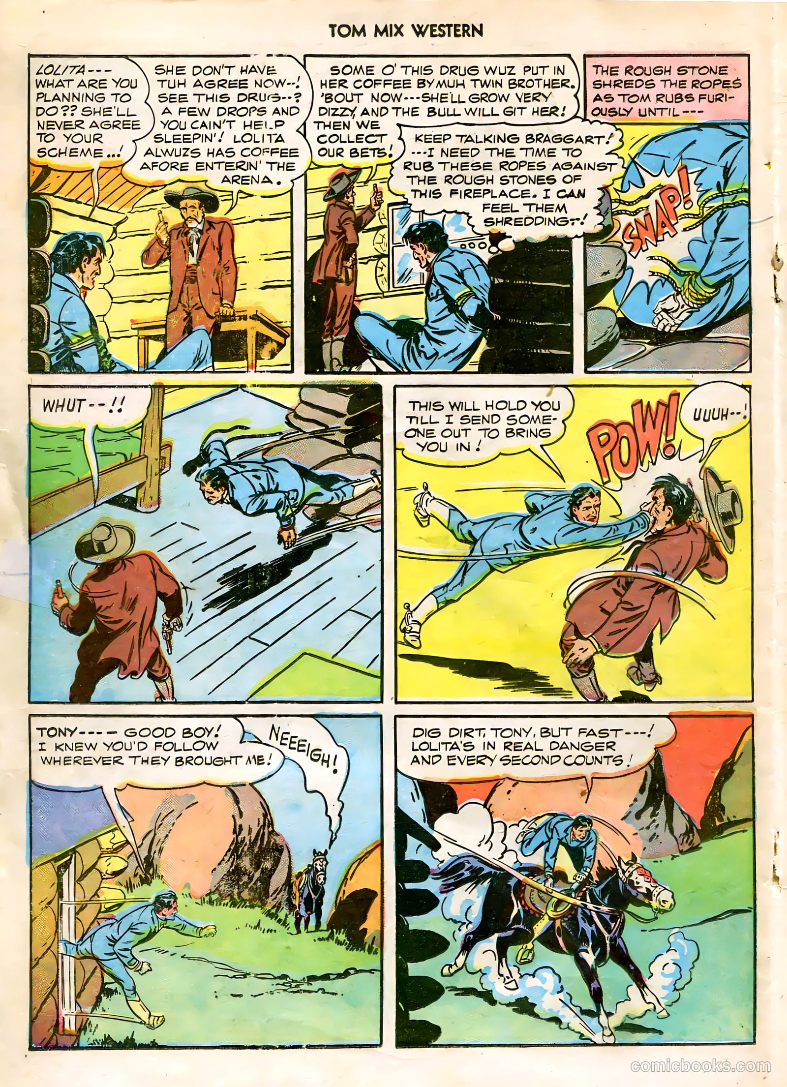 Tom Mix Western #5 — page 30 of 52