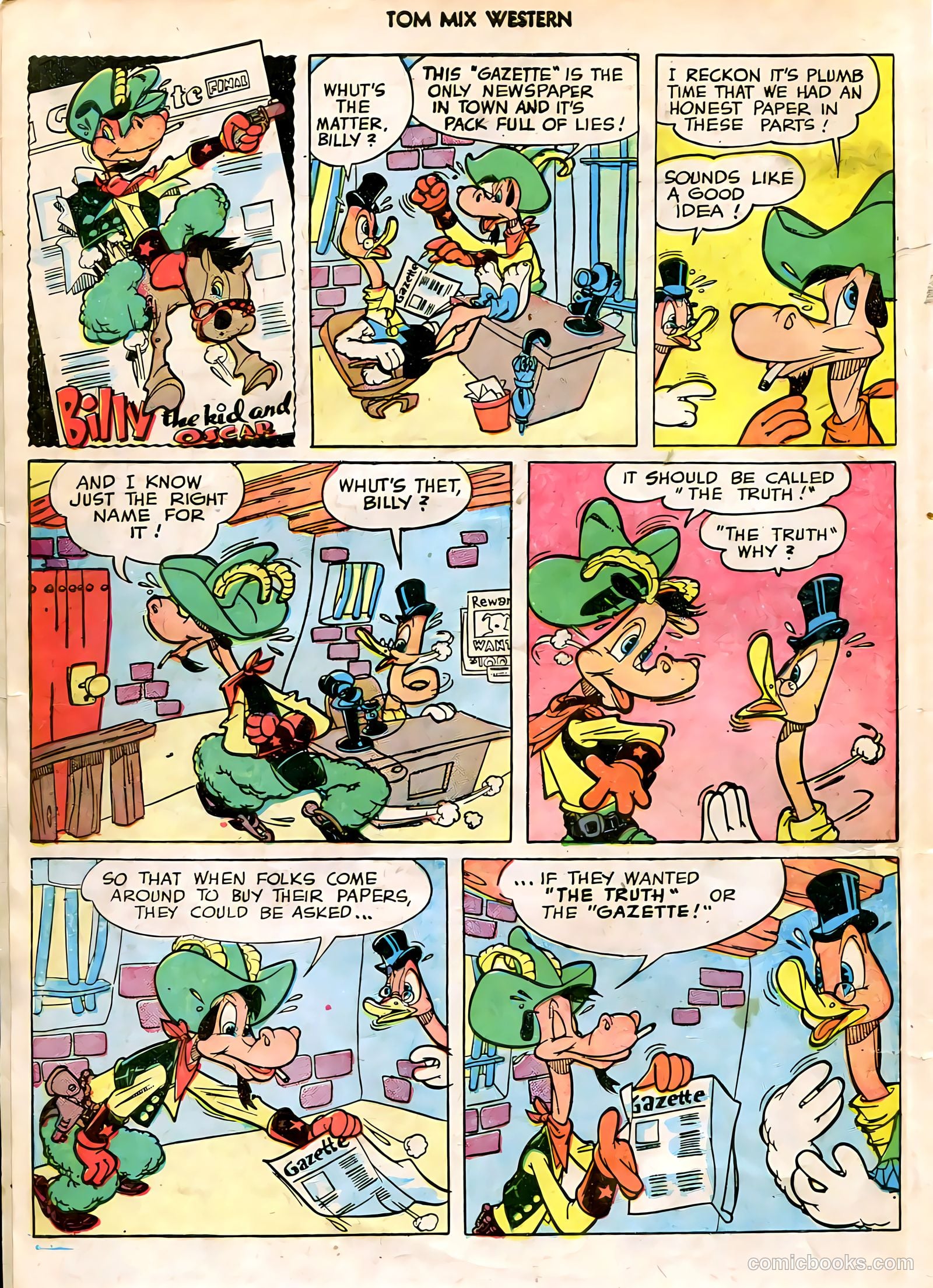 Tom Mix Western #5 — page 34 of 52