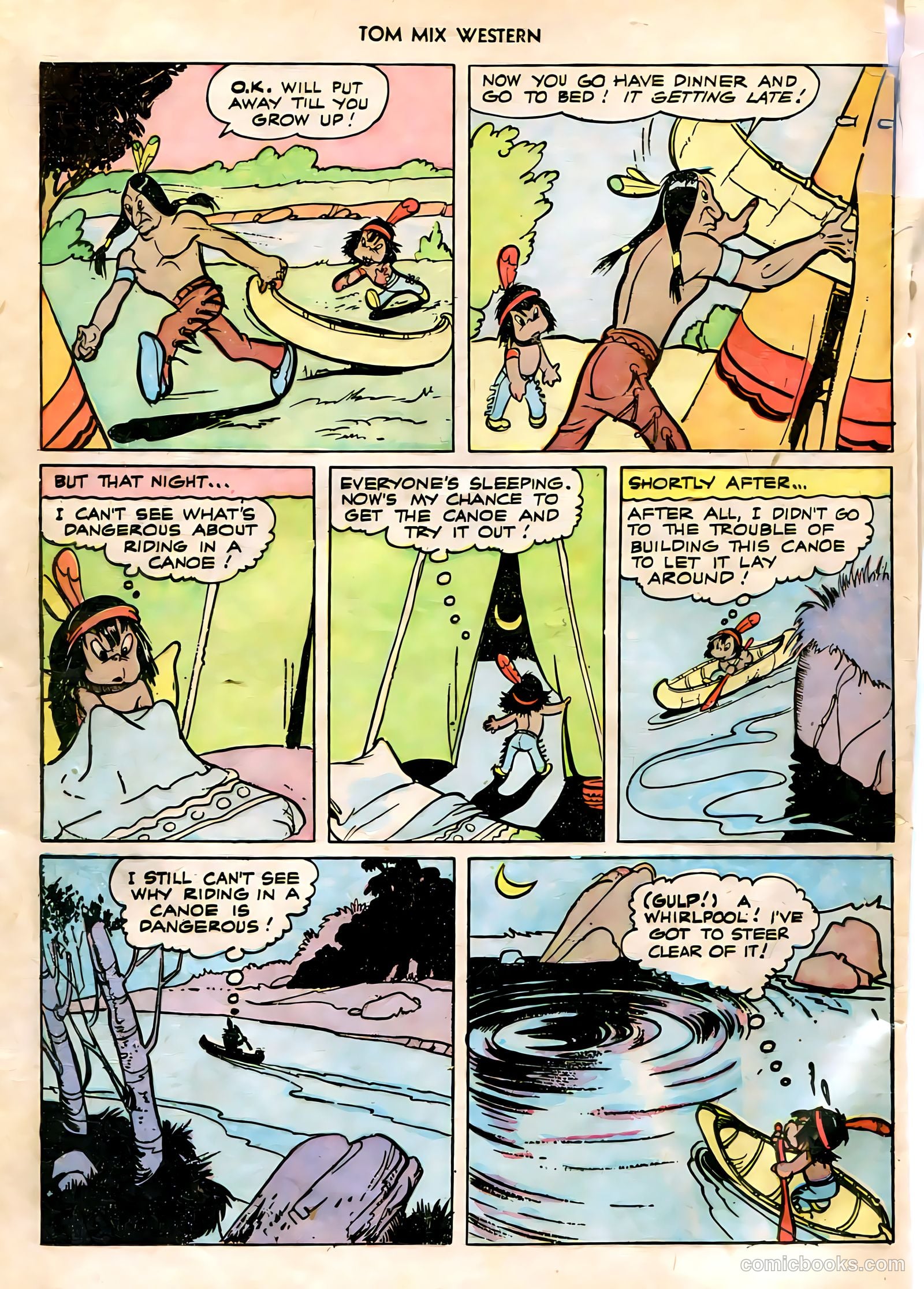 Tom Mix Western #5 — page 36 of 52