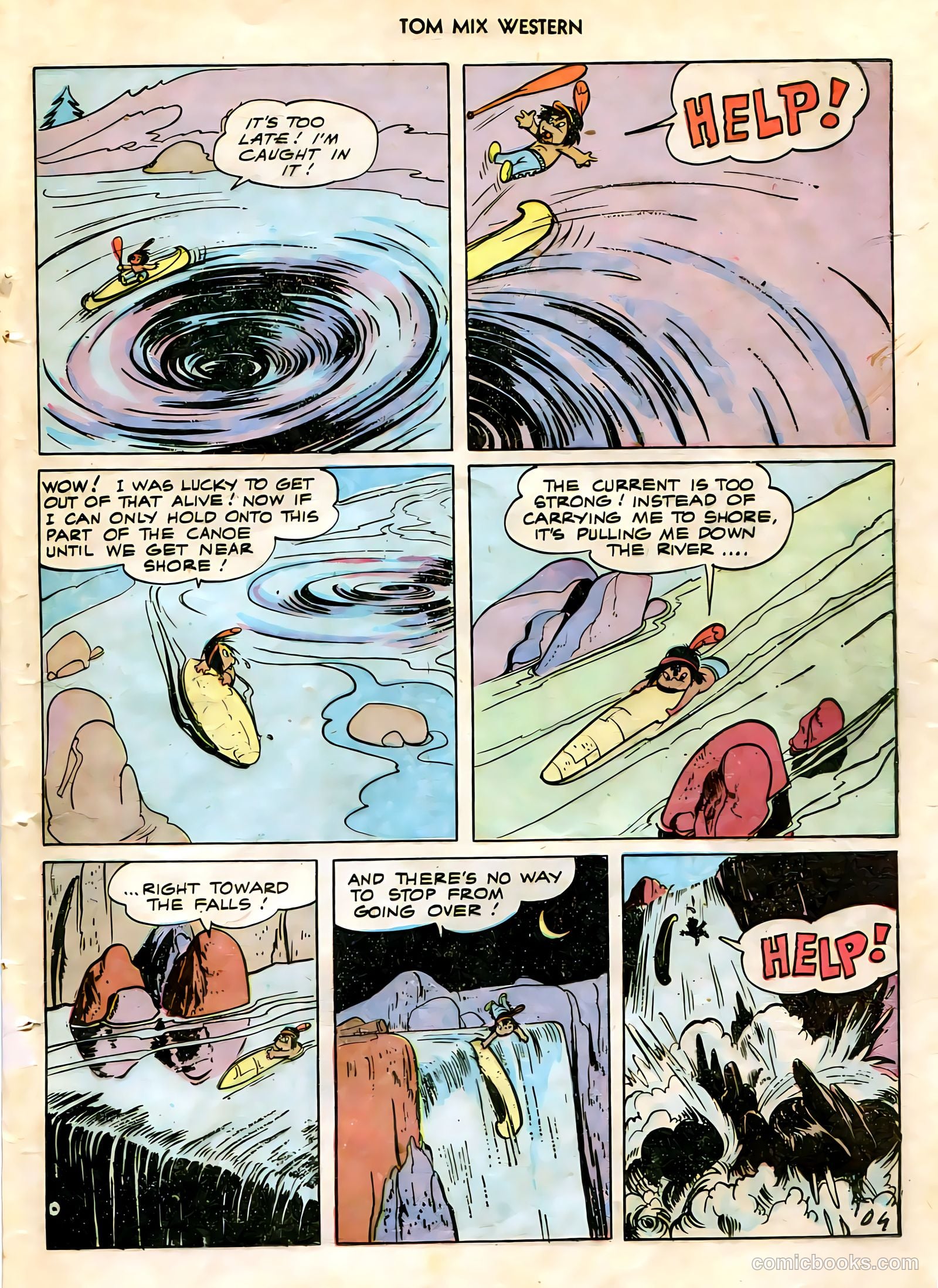 Tom Mix Western #5 — page 37 of 52
