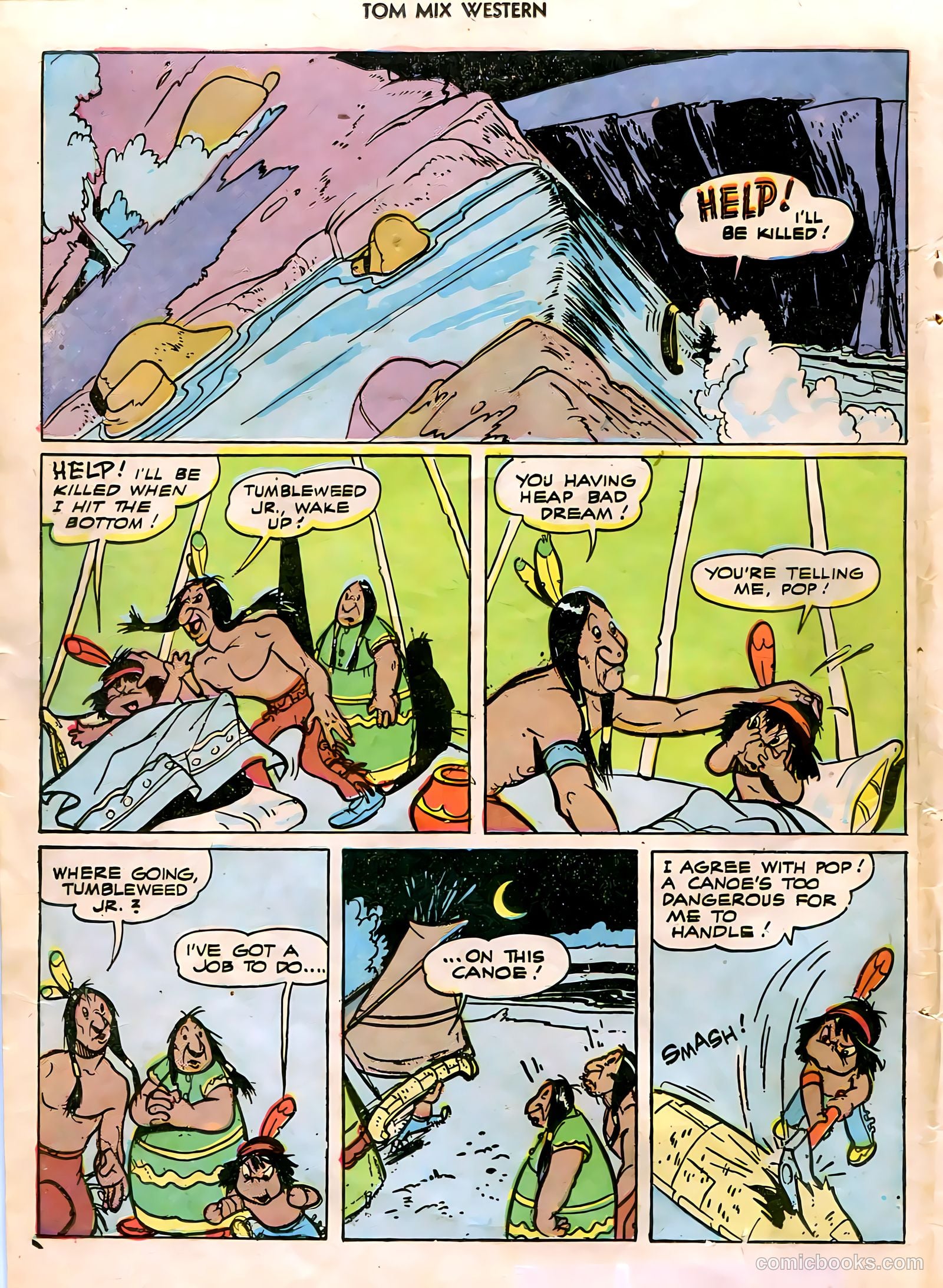 Tom Mix Western #5 — page 38 of 52