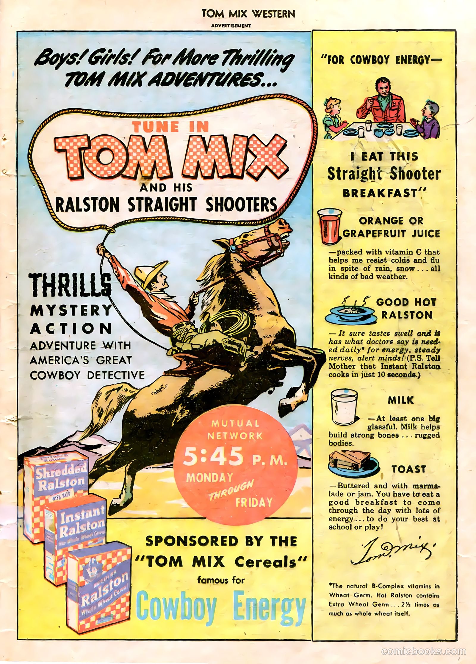Tom Mix Western #5 — page 41 of 52
