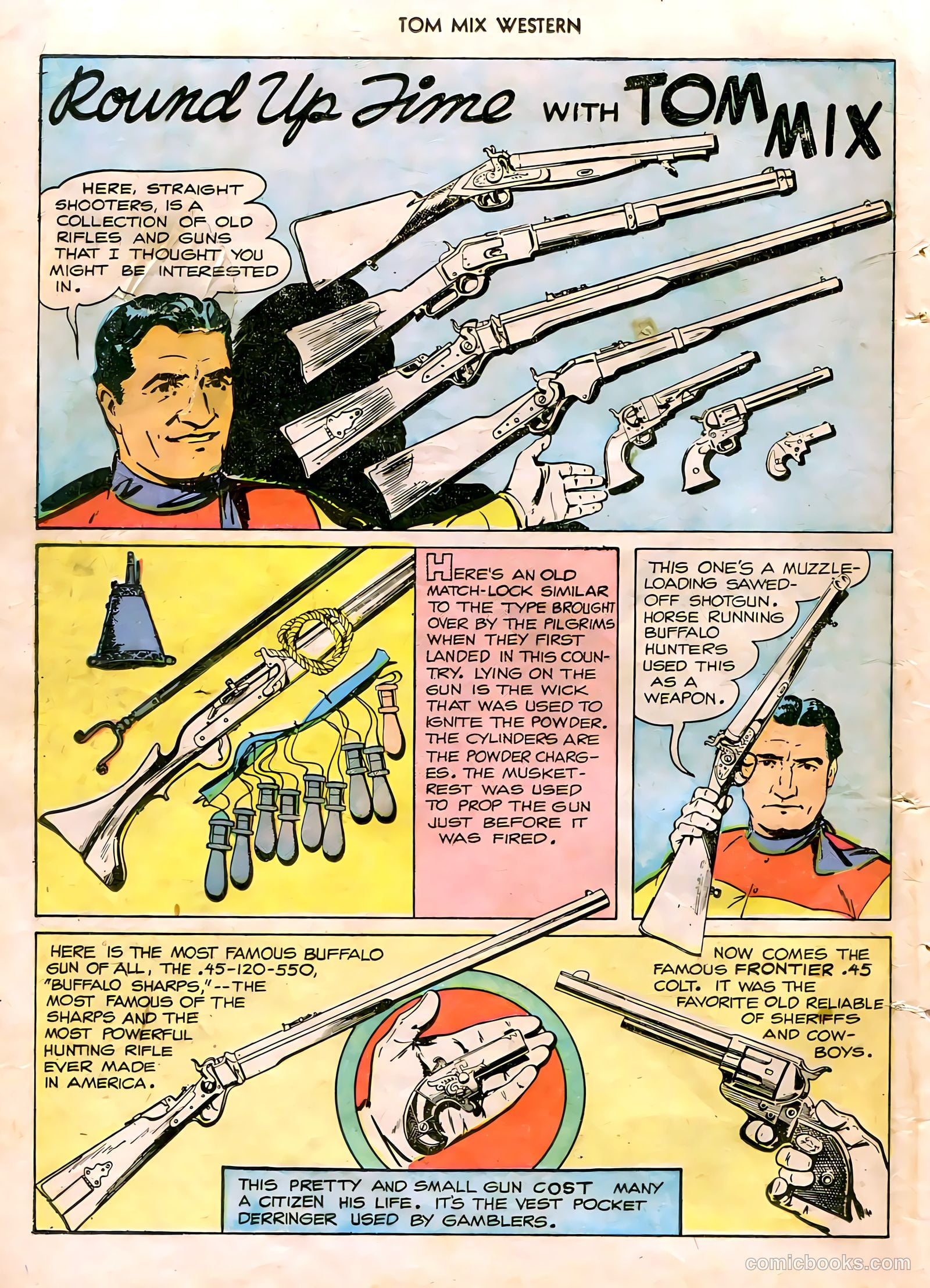 Tom Mix Western #5 — page 42 of 52