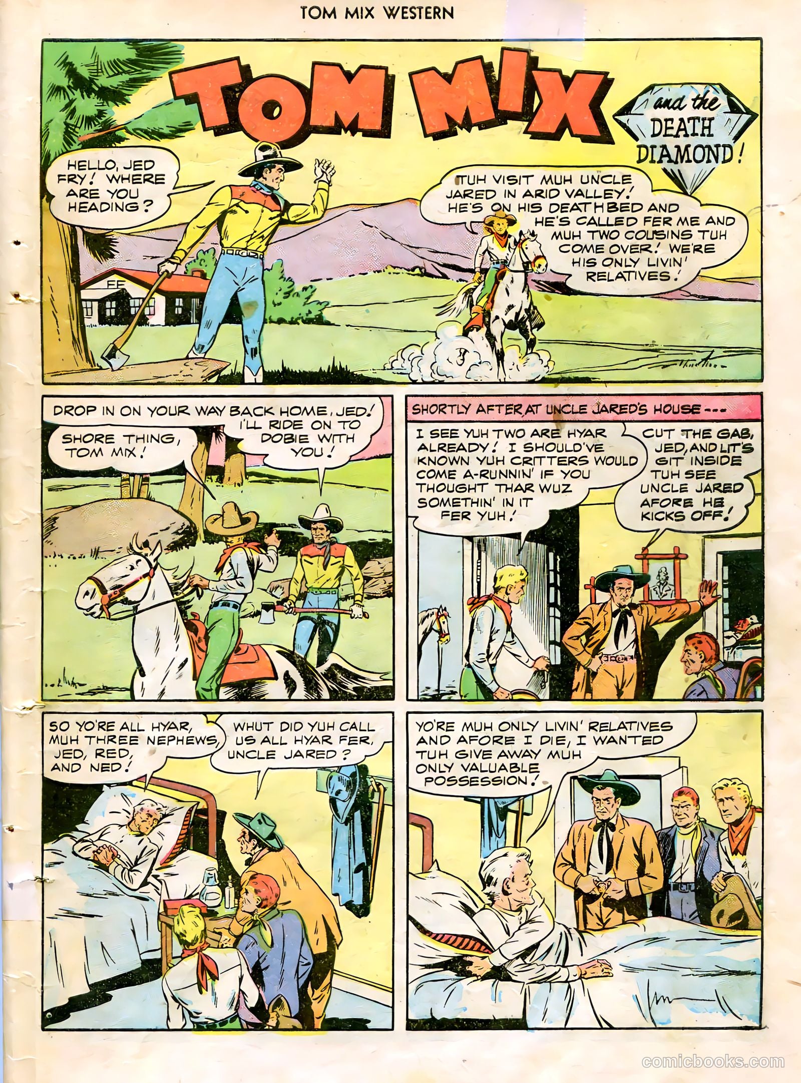 Tom Mix Western #5 — page 43 of 52